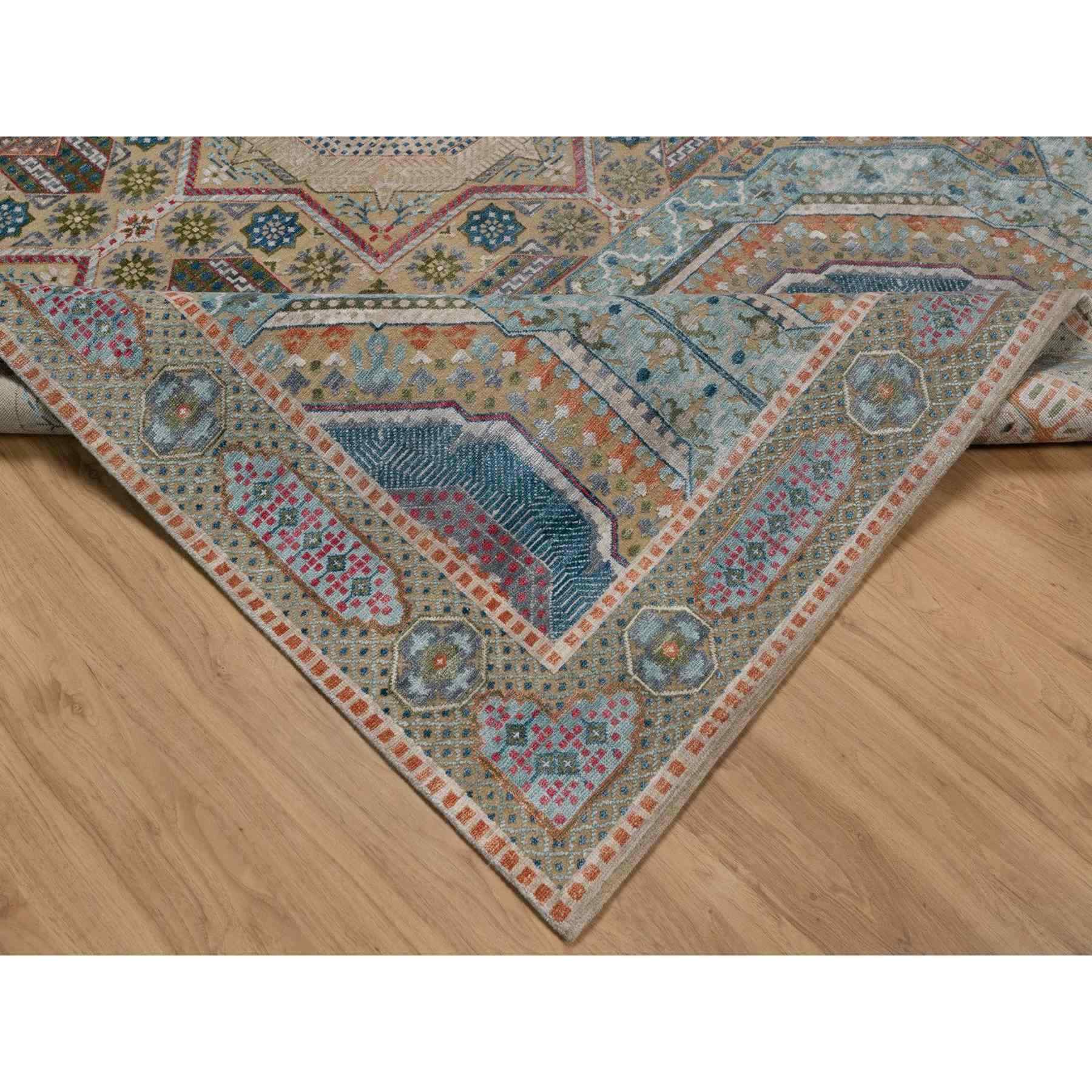 Mamluk-Hand-Knotted-Rug-459470