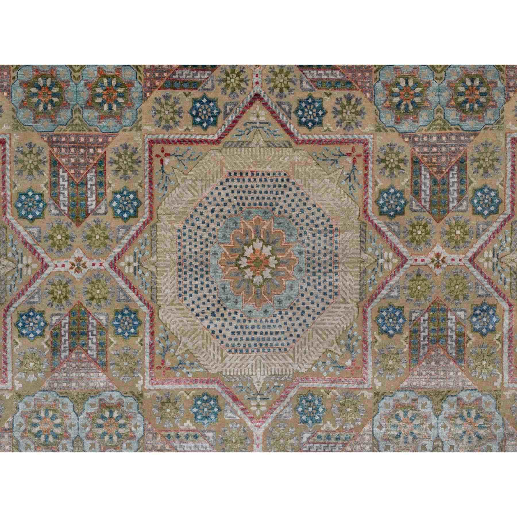 Mamluk-Hand-Knotted-Rug-459470