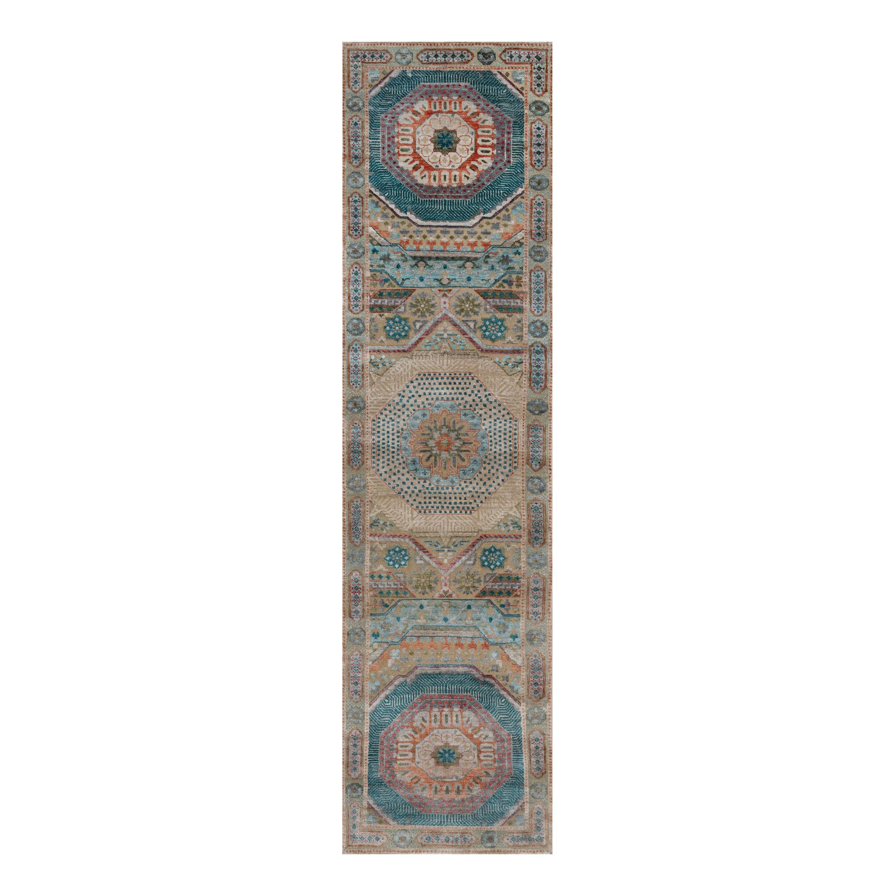 Mamluk-Hand-Knotted-Rug-459485