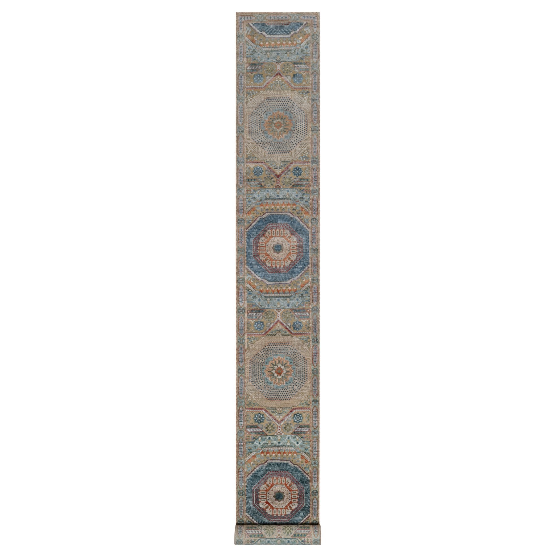 Mamluk-Hand-Knotted-Rug-459535