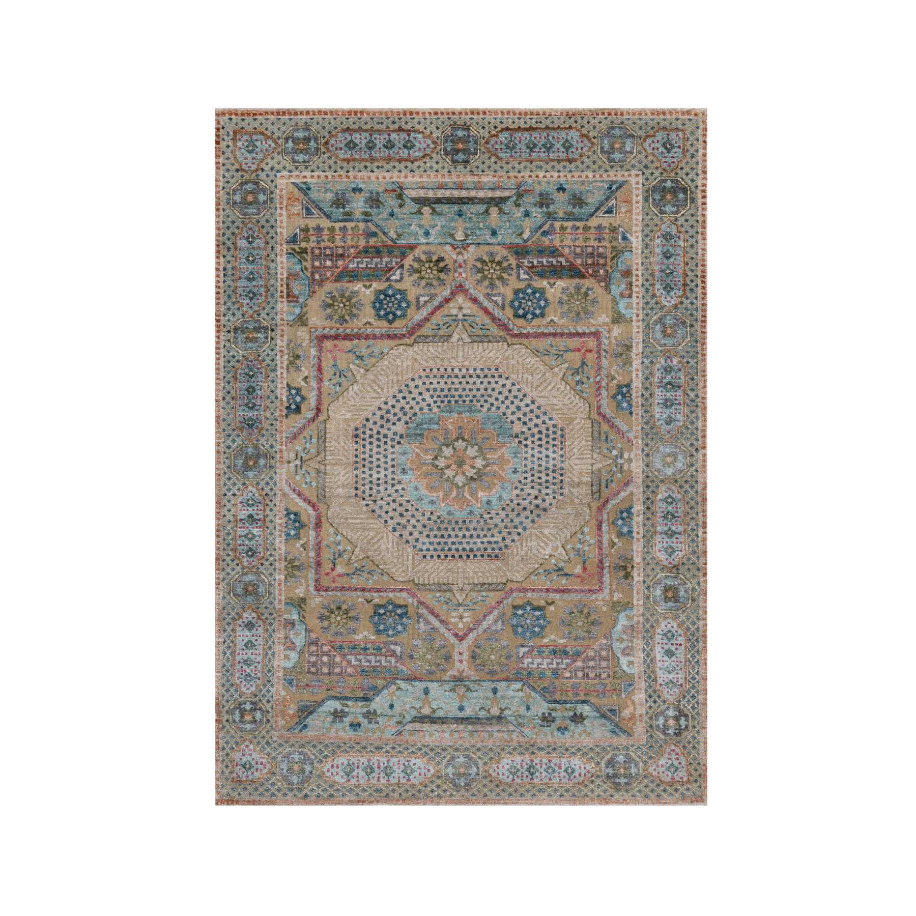 Mamluk-Hand-Knotted-Rug-459565