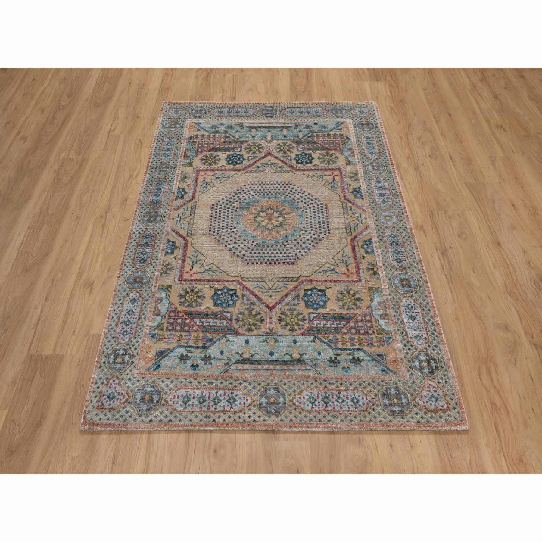 Mamluk-Hand-Knotted-Rug-459565