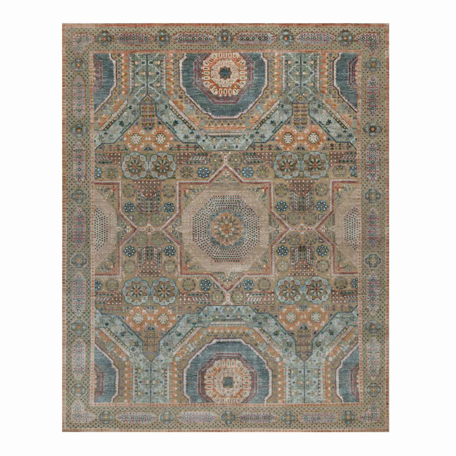 Mamluk-Hand-Knotted-Rug-459590