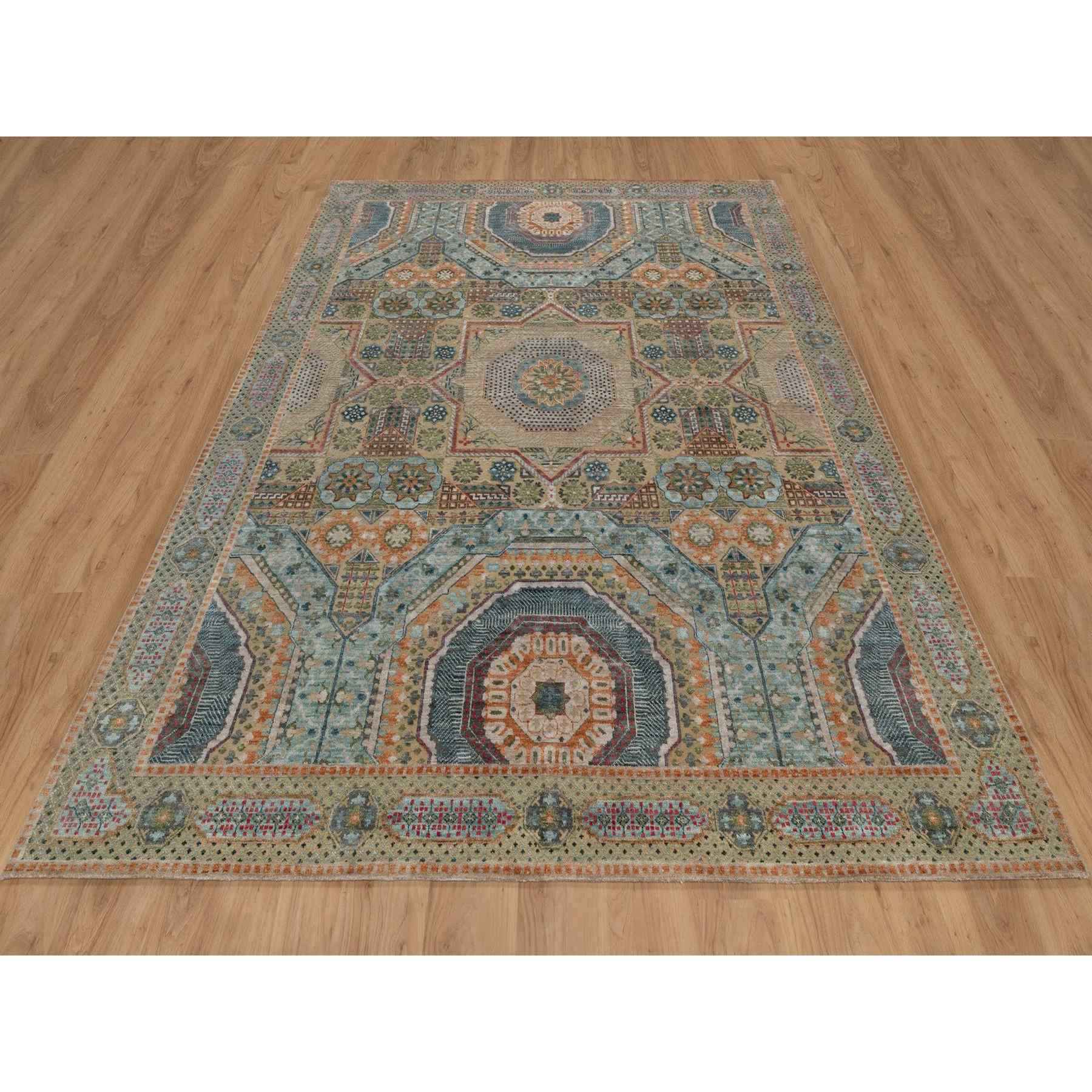 Mamluk-Hand-Knotted-Rug-459590