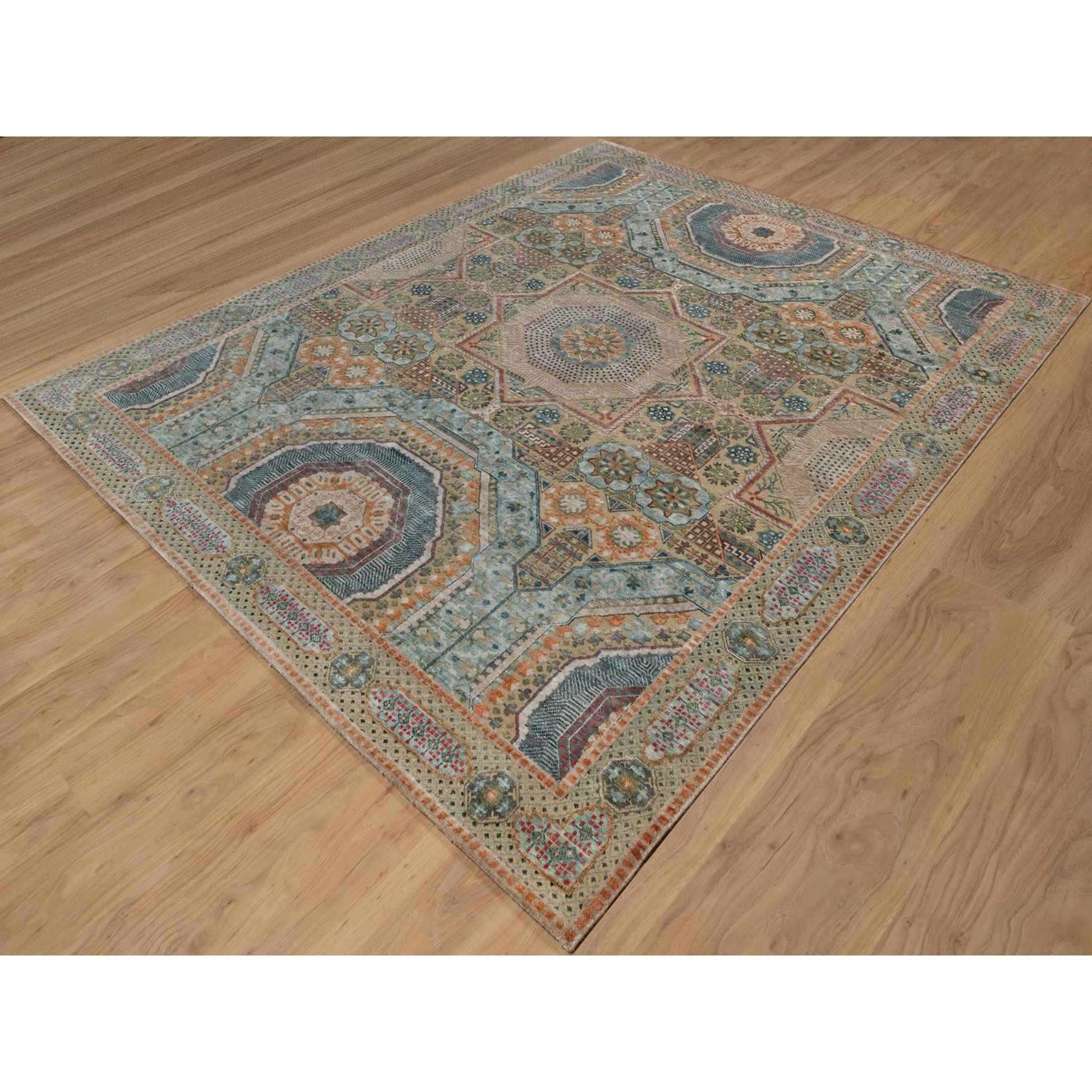Mamluk-Hand-Knotted-Rug-459590