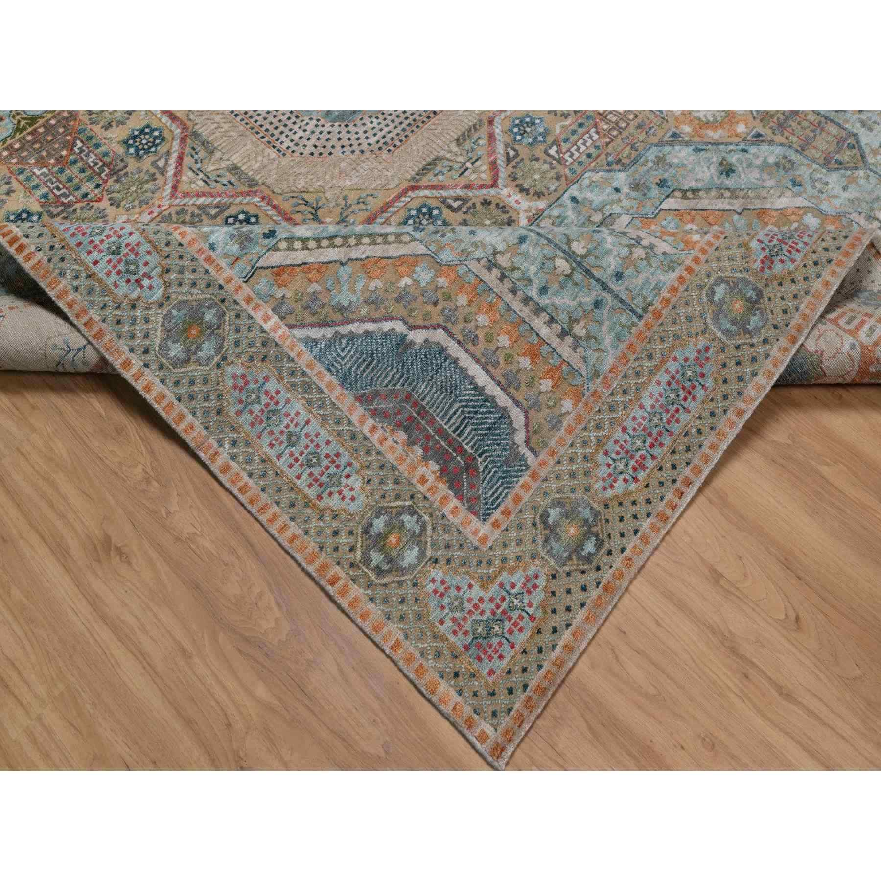 Mamluk-Hand-Knotted-Rug-459590