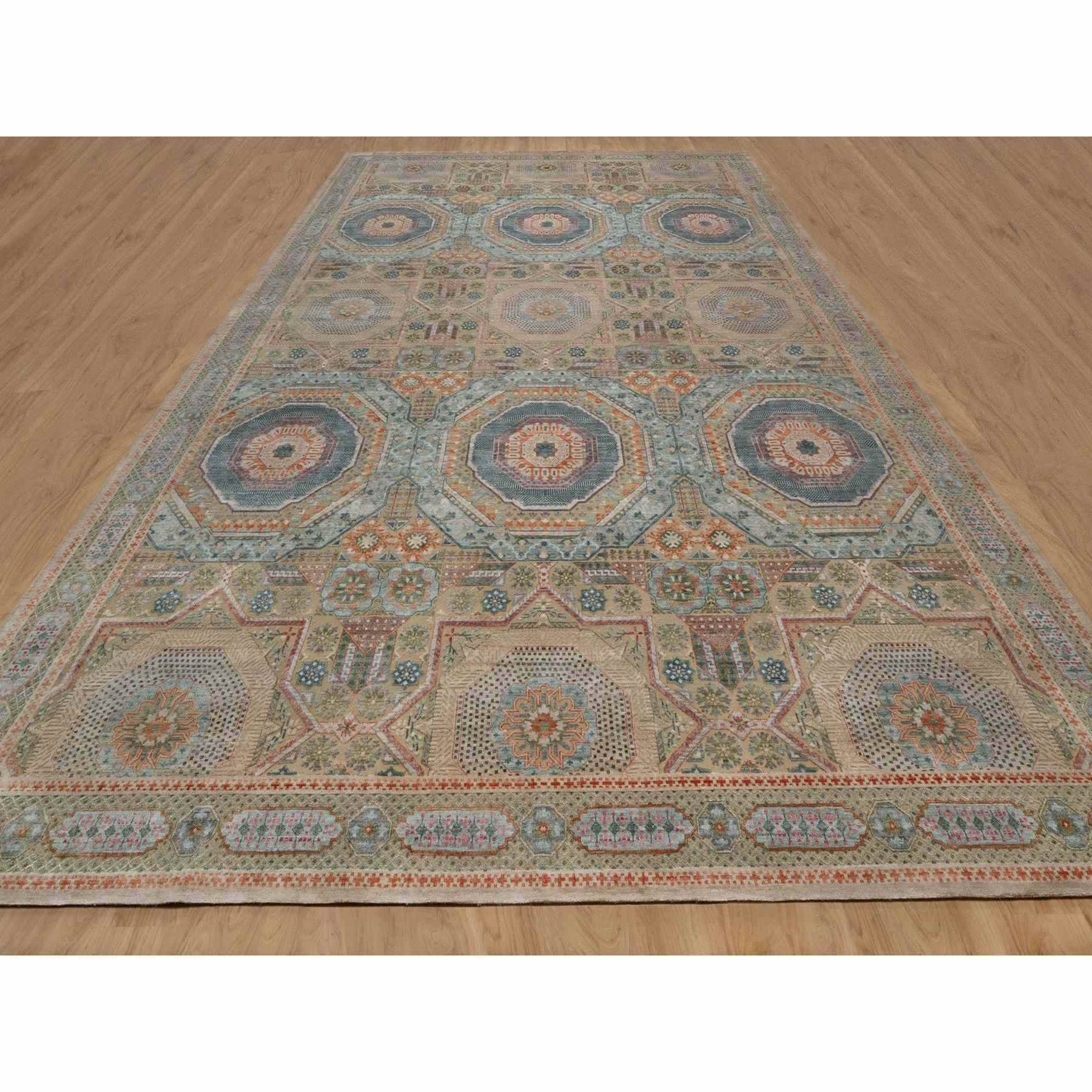 Mamluk-Hand-Knotted-Rug-459600