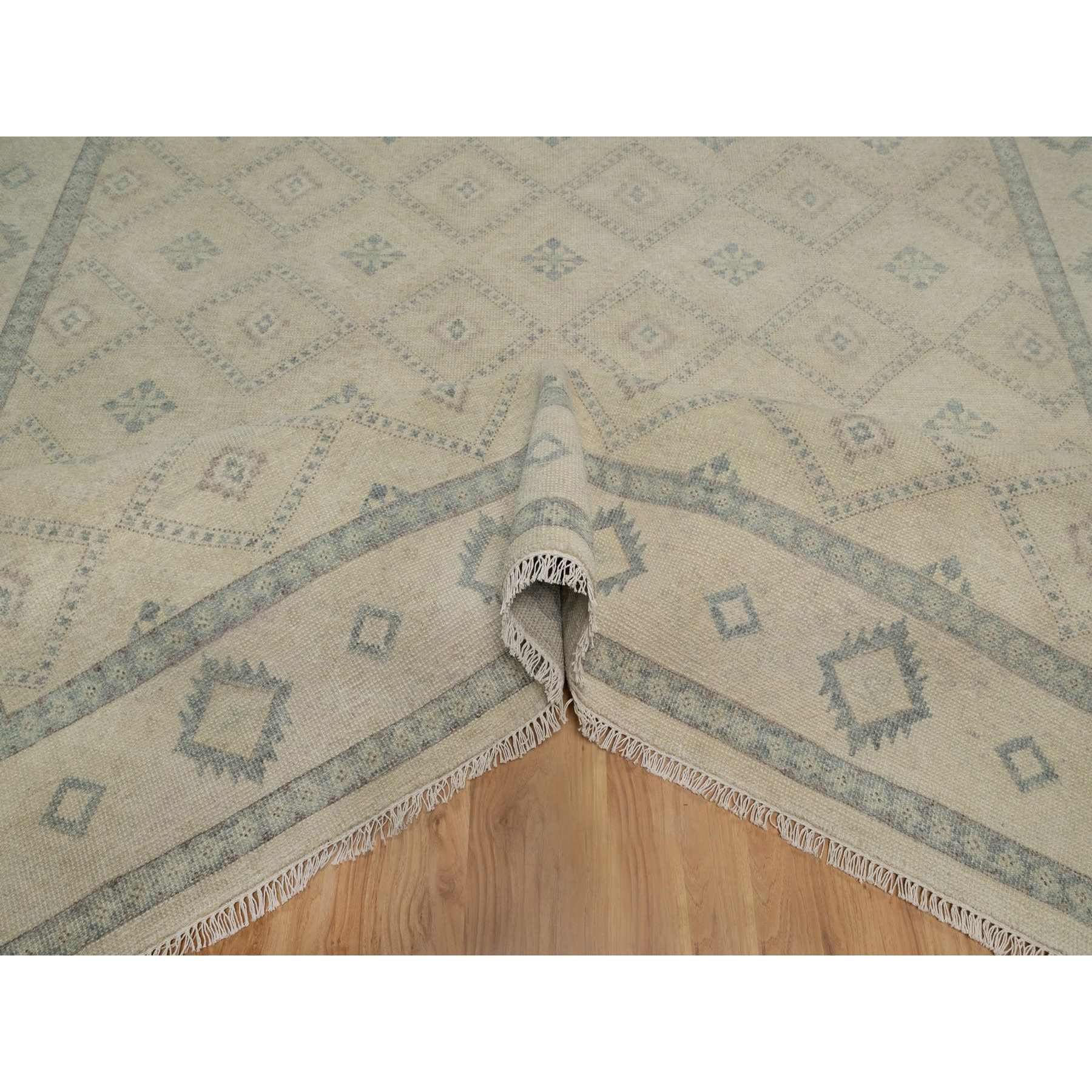 Tribal-Geometric-Hand-Knotted-Rug-458600