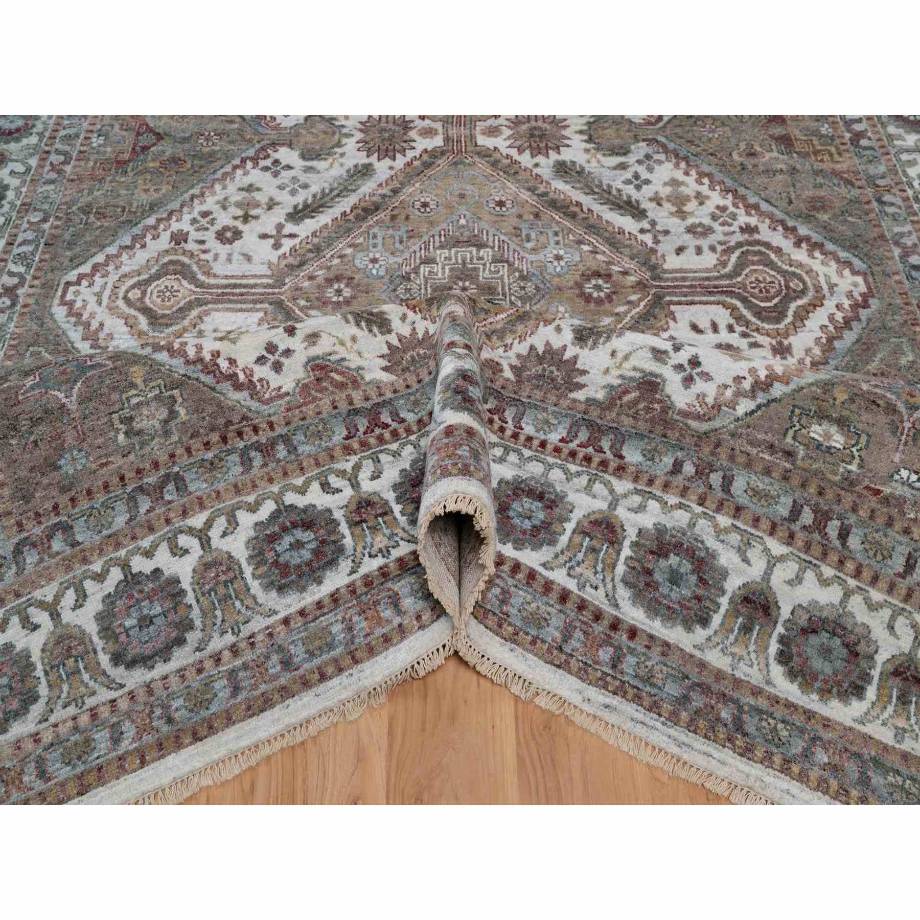 Tribal-Geometric-Hand-Knotted-Rug-459010