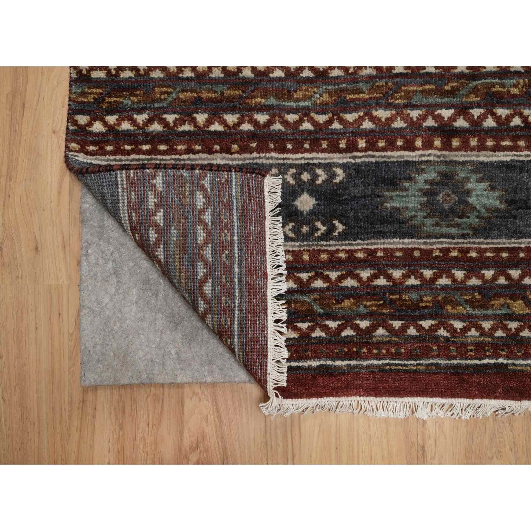 Tribal-Geometric-Hand-Knotted-Rug-459100