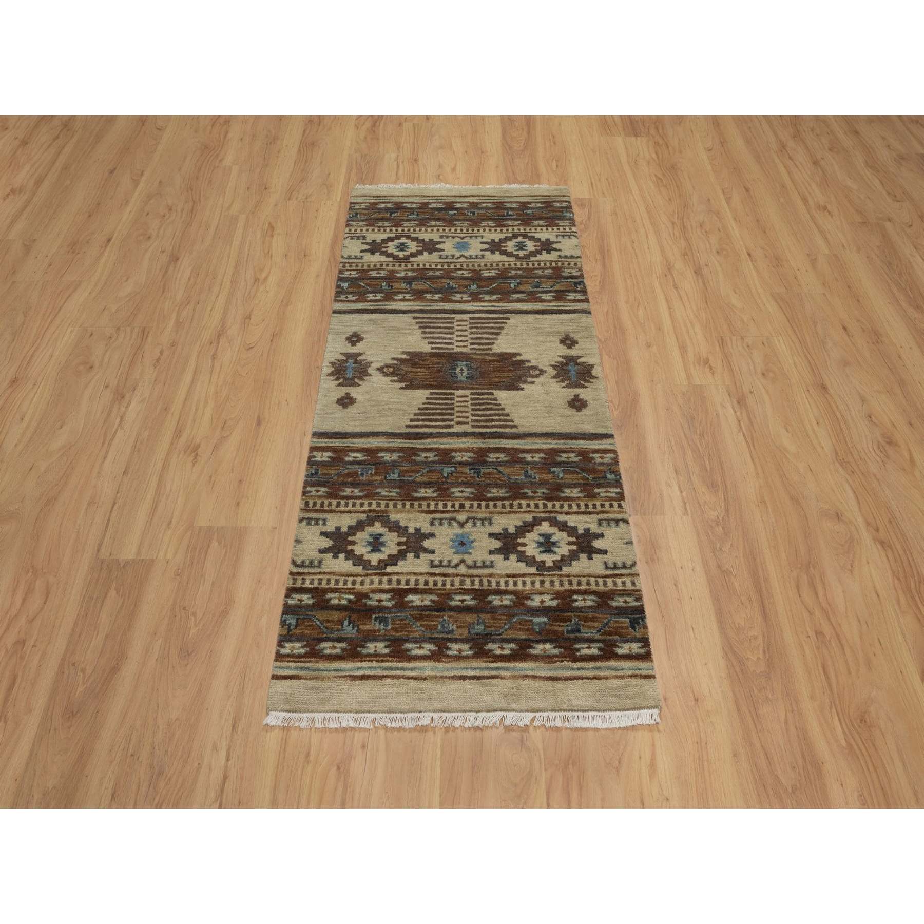 Tribal-Geometric-Hand-Knotted-Rug-459175