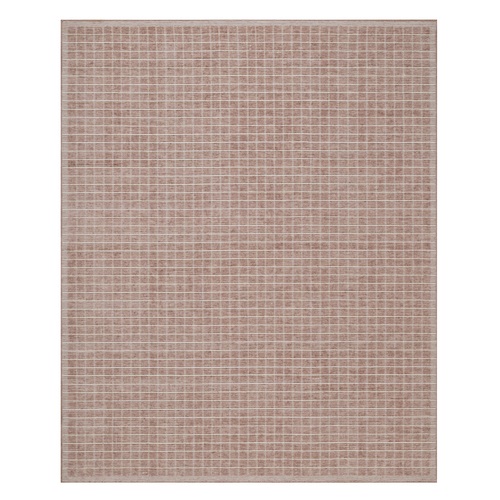 Blush Pink, Modern Plain Decor Box Design, Soft to Touch, Luxurious Wool, Loomed Knotted, Oriental 