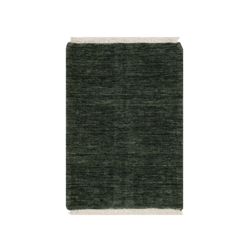 Juniper Green, Plain Solid Design, Salt and Pepper Effect, Hand Loomed, Pure Wool, Sample, Mat, Oriental 