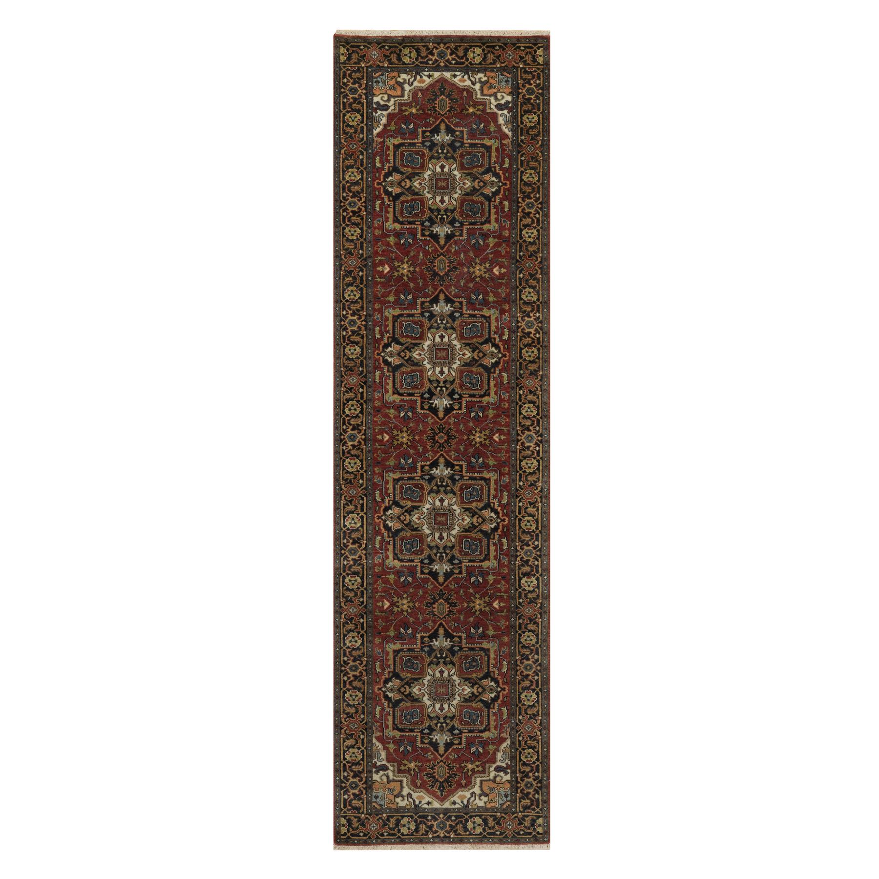 Heriz-Hand-Knotted-Rug-460085