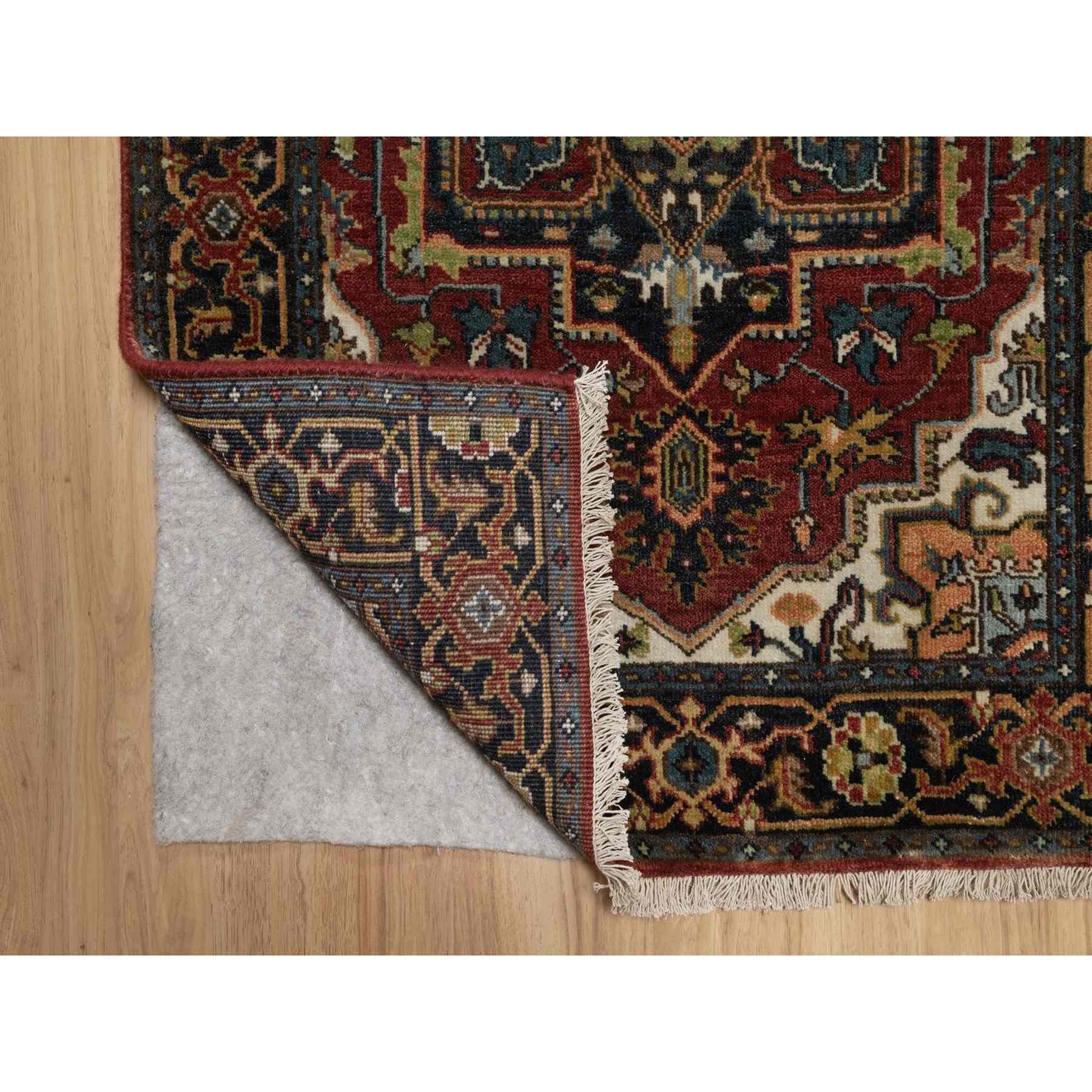Heriz-Hand-Knotted-Rug-460085