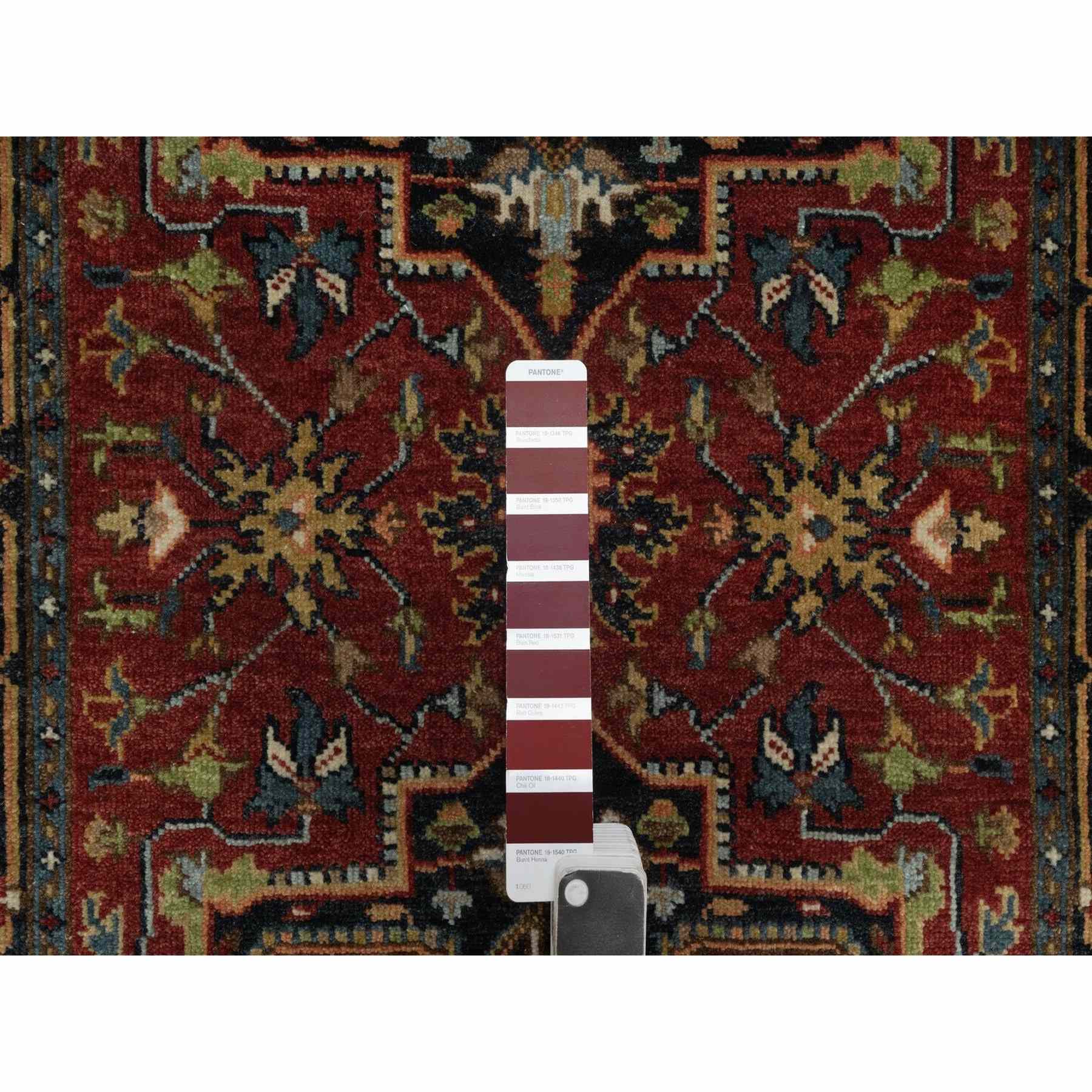 Heriz-Hand-Knotted-Rug-460085