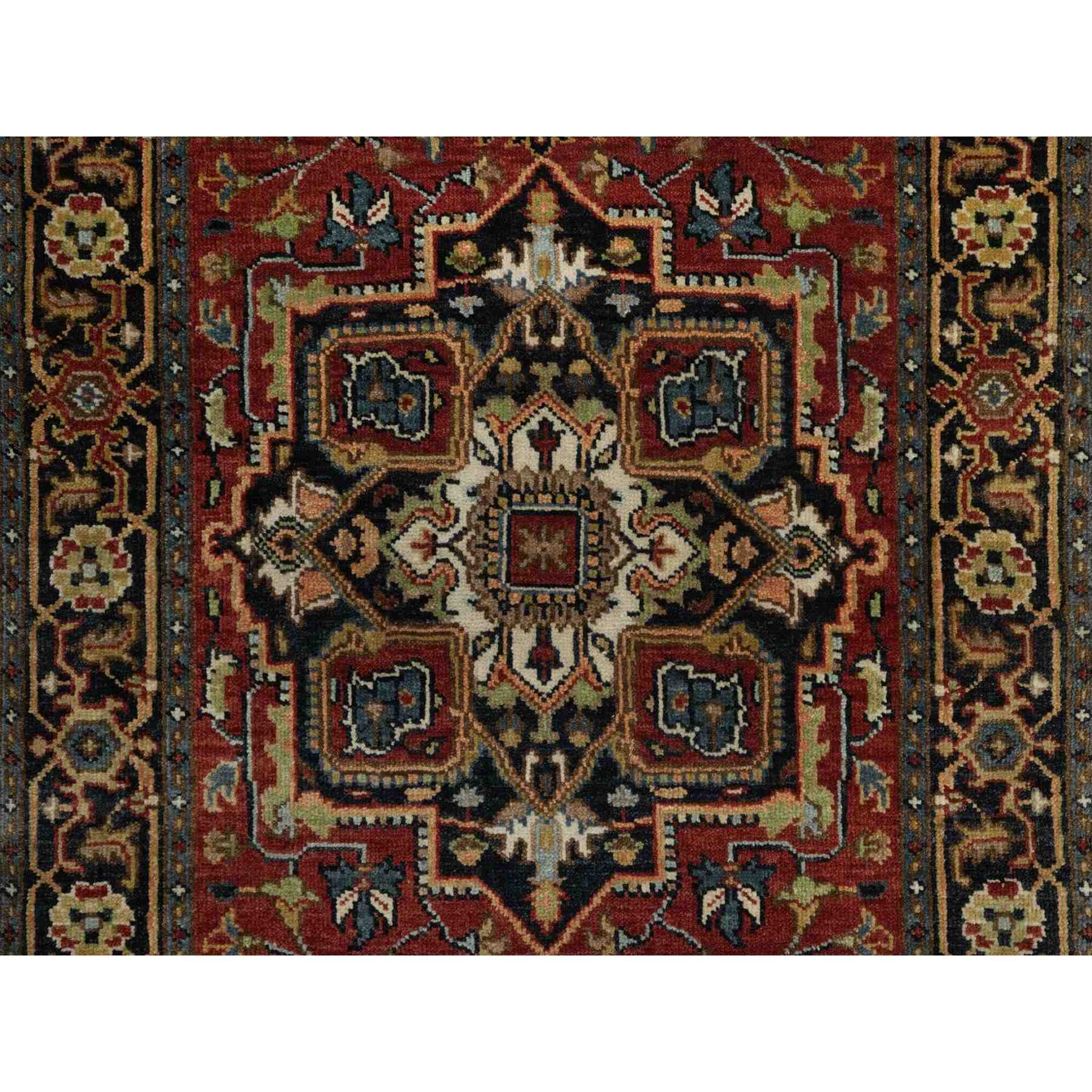 Heriz-Hand-Knotted-Rug-460085