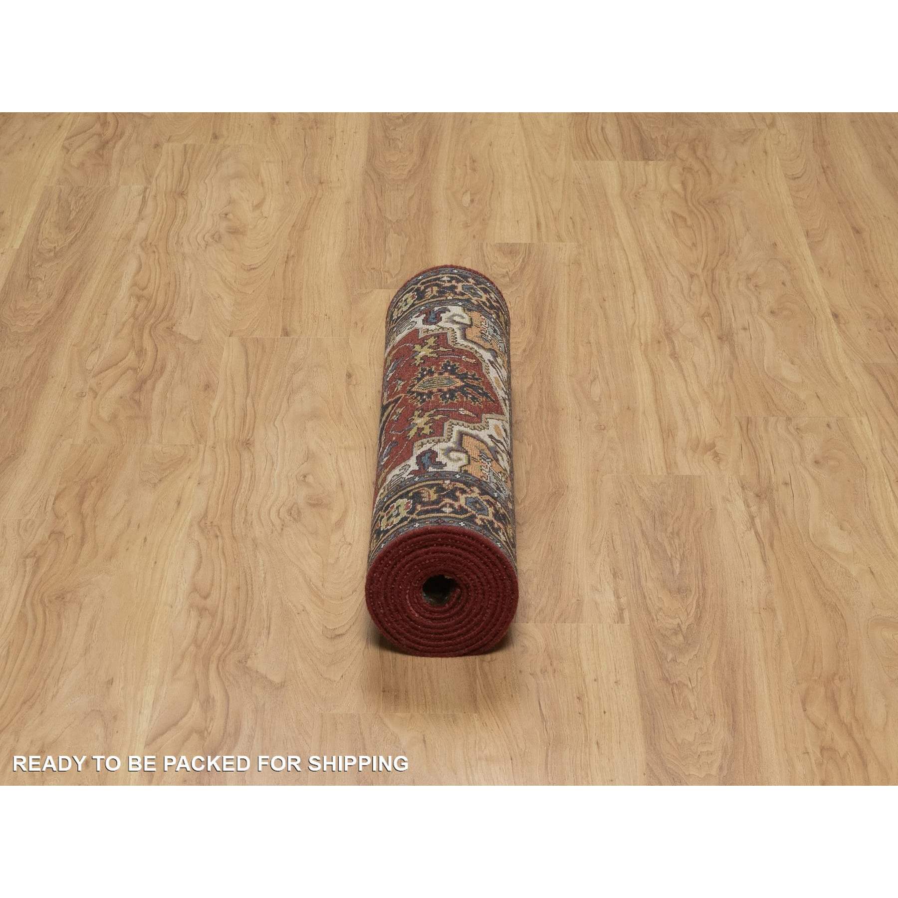 Heriz-Hand-Knotted-Rug-460085
