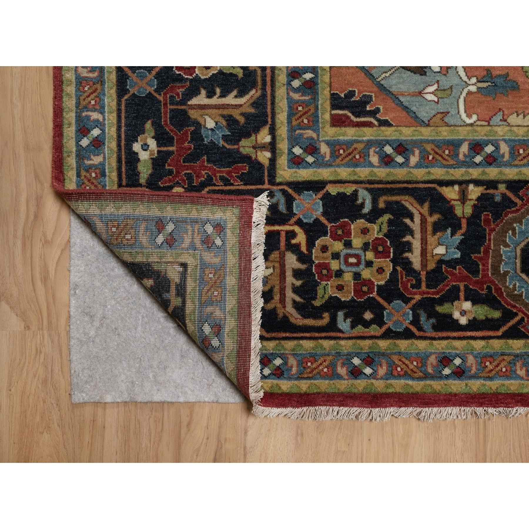 Heriz-Hand-Knotted-Rug-460110