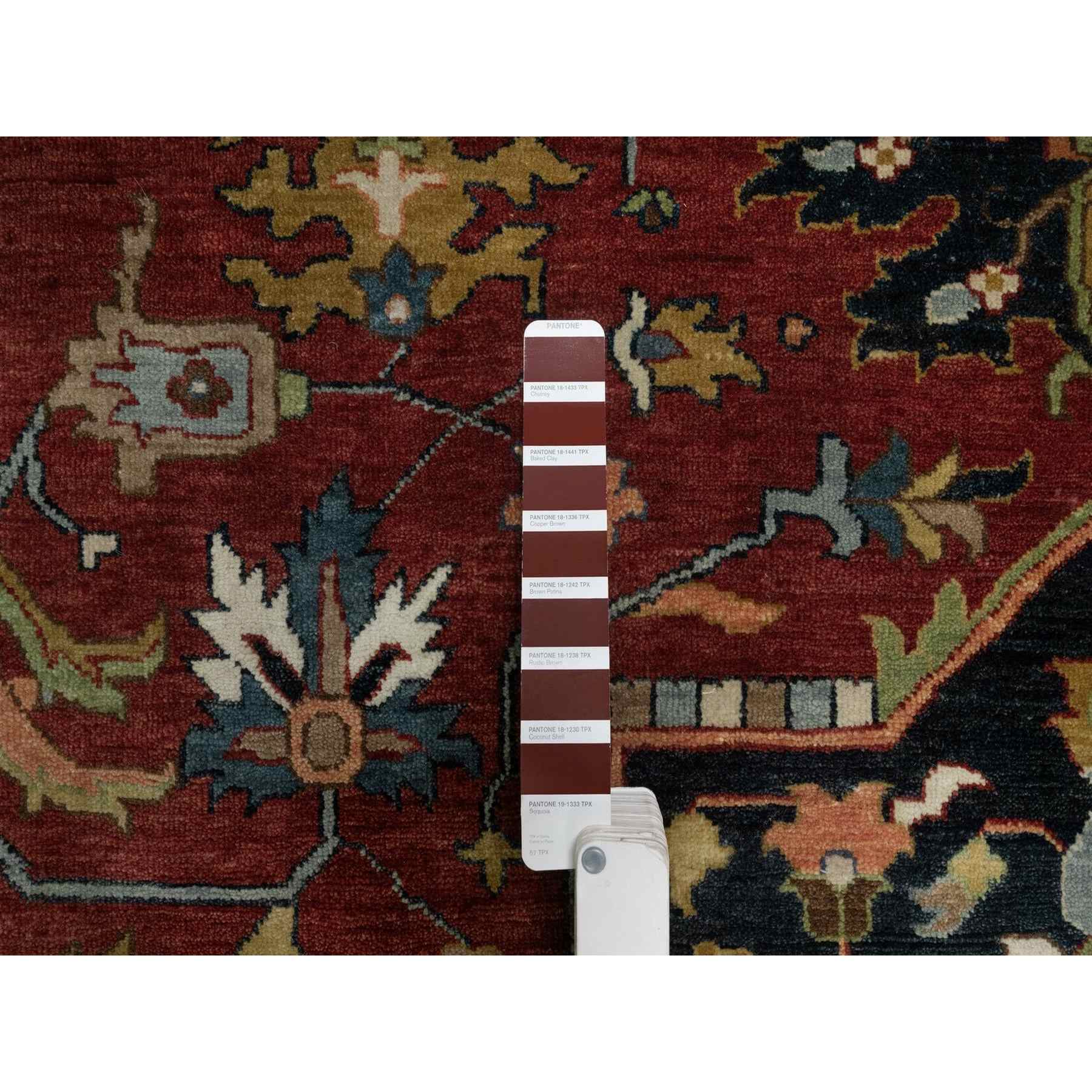 Heriz-Hand-Knotted-Rug-460115