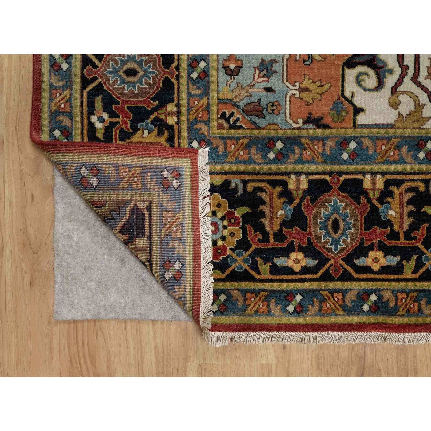 Heriz-Hand-Knotted-Rug-460190
