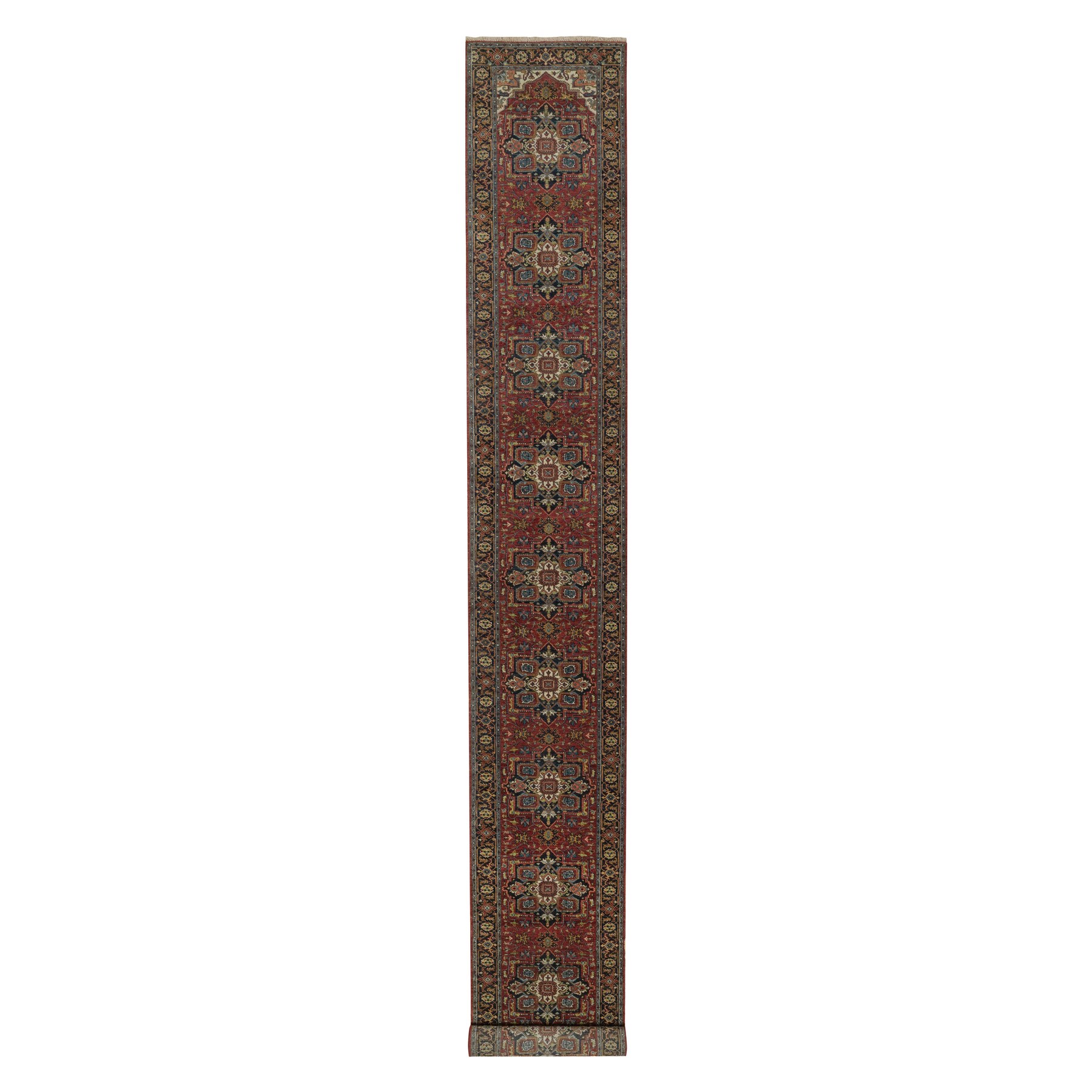 Heriz-Hand-Knotted-Rug-460205