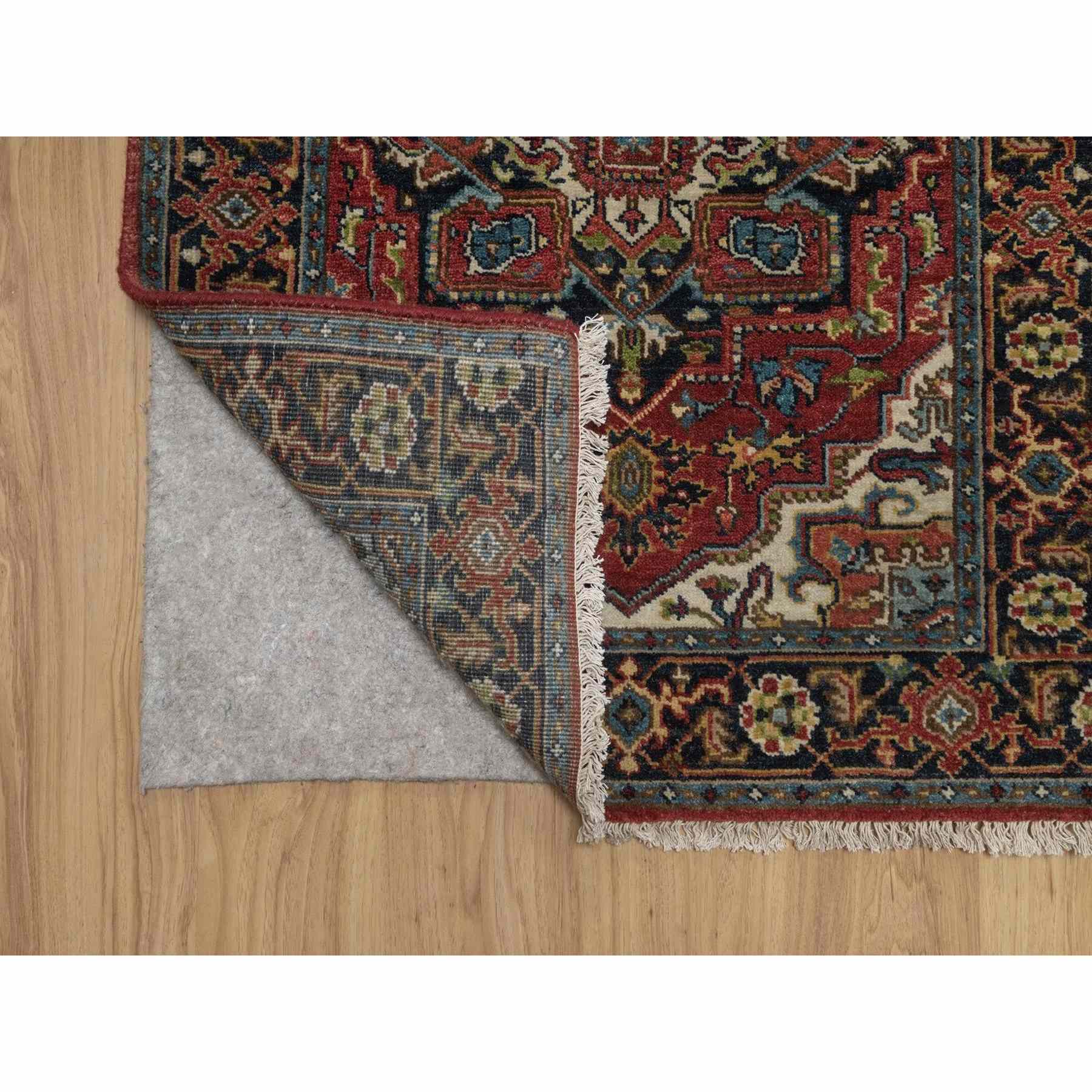 Heriz-Hand-Knotted-Rug-460205