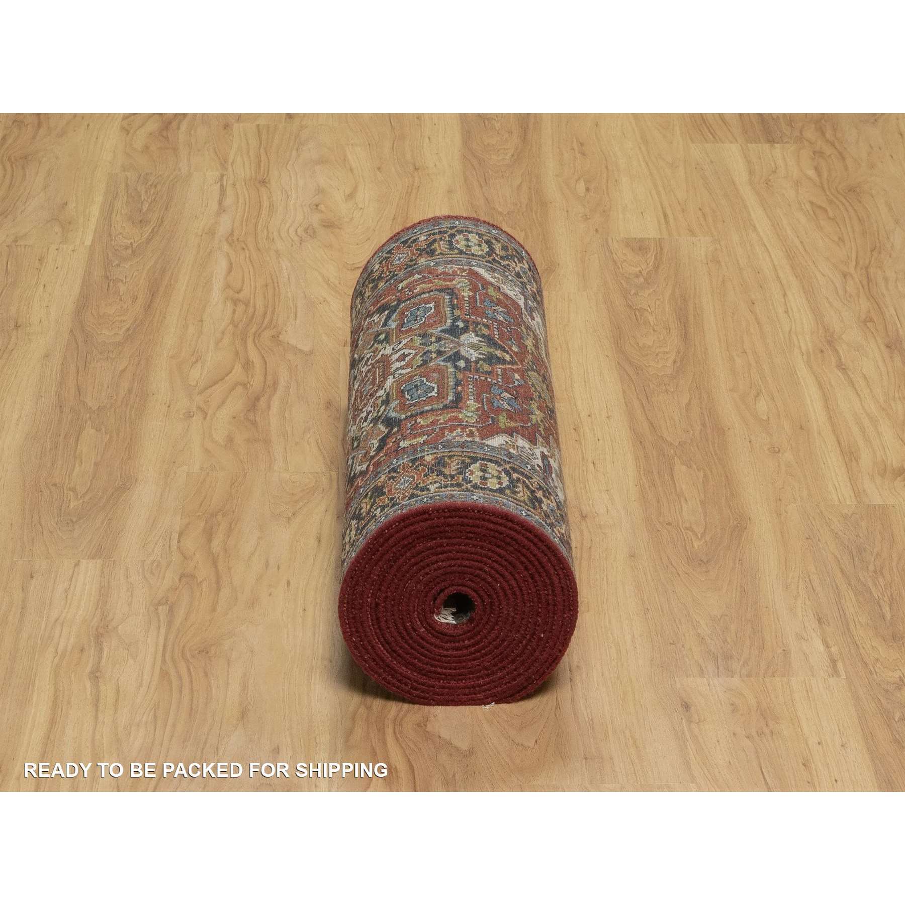 Heriz-Hand-Knotted-Rug-460205