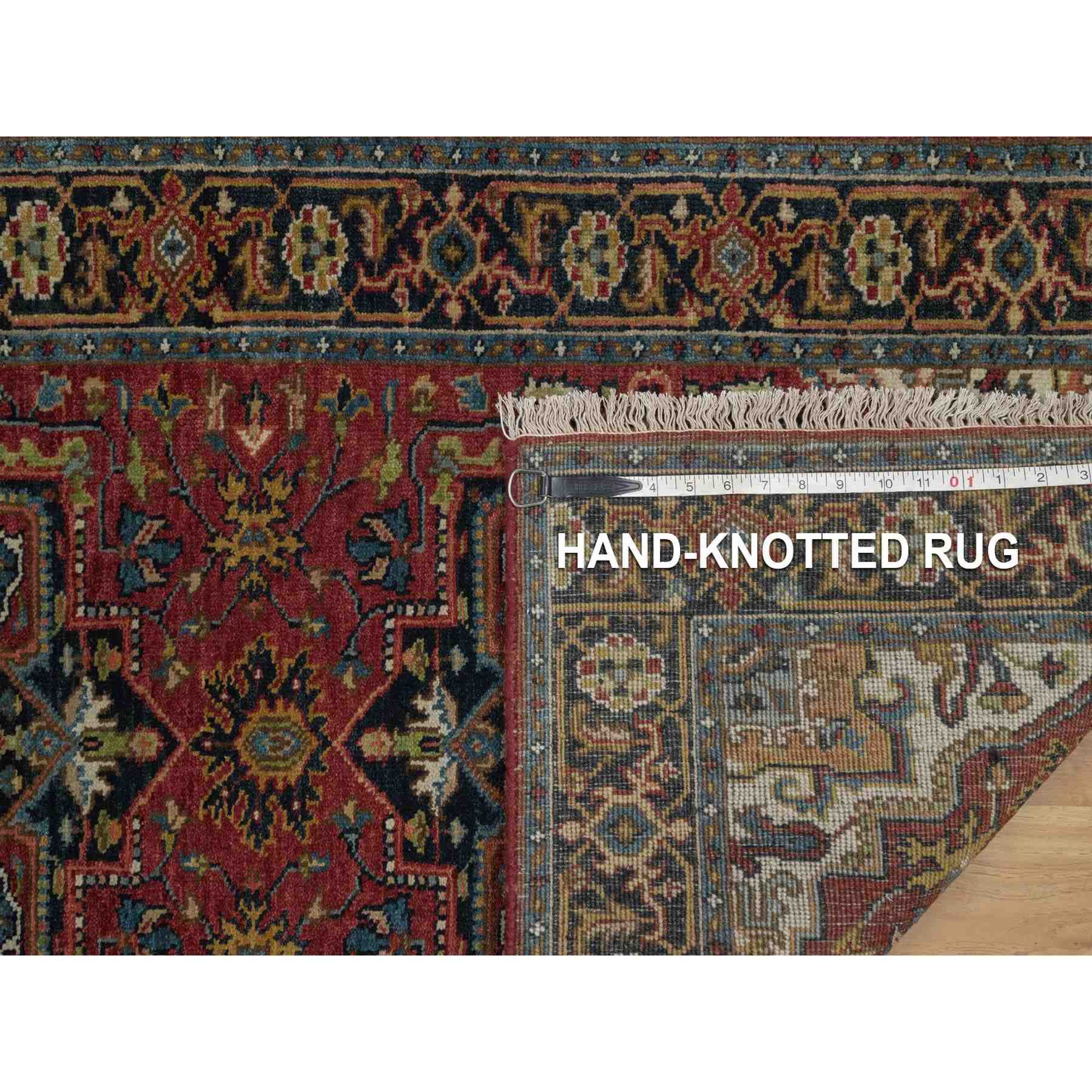 Heriz-Hand-Knotted-Rug-460205