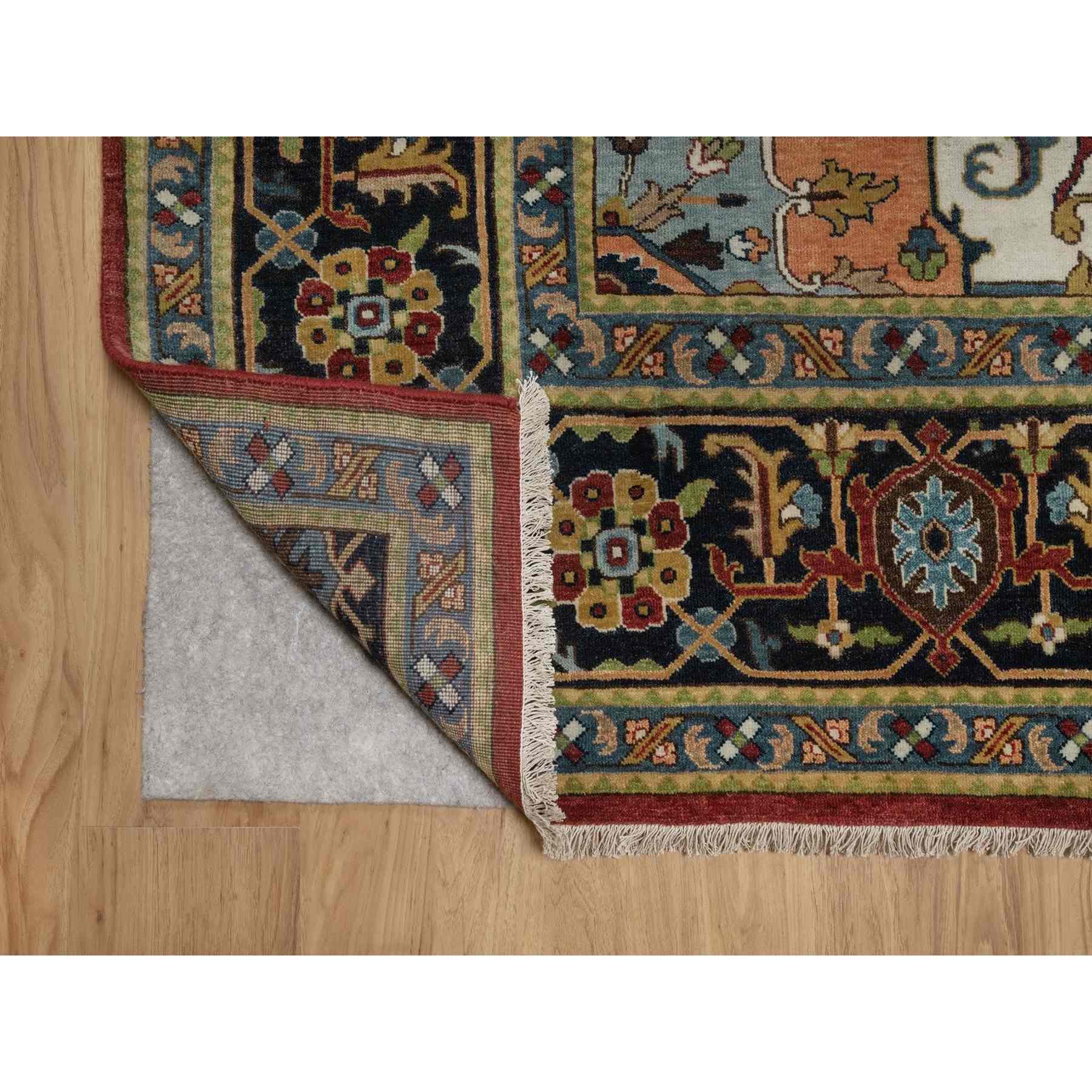 Heriz-Hand-Knotted-Rug-460220