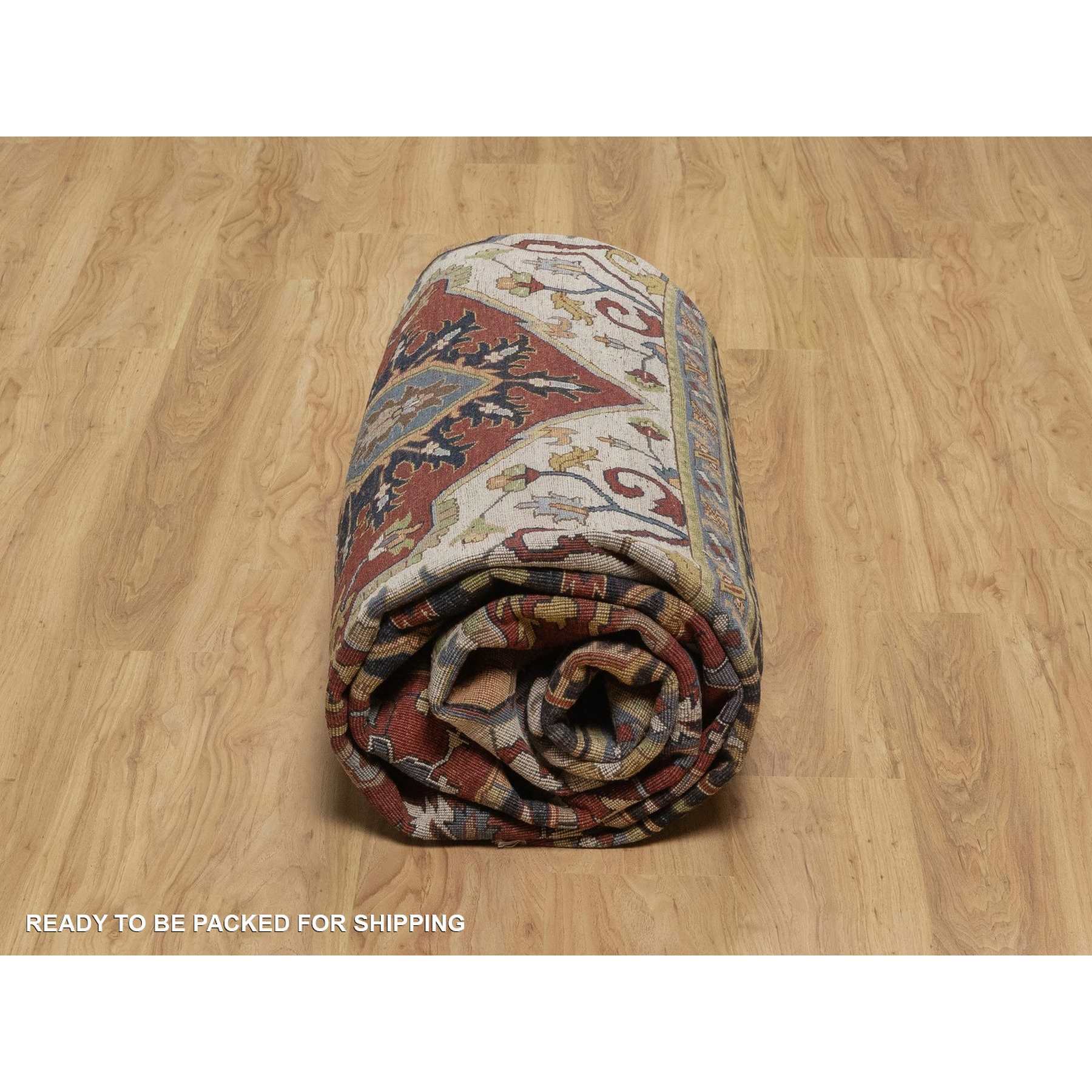 Heriz-Hand-Knotted-Rug-460220