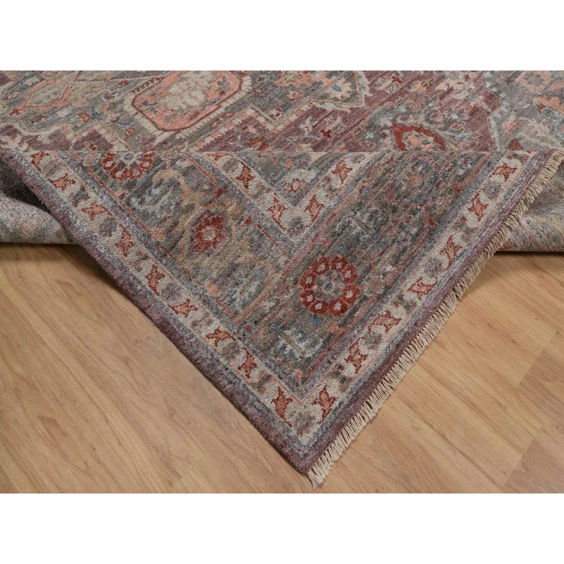 Heriz-Hand-Knotted-Rug-461535