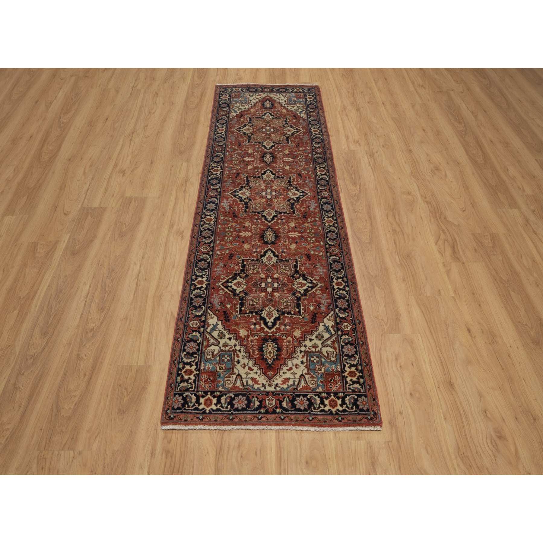 Heriz-Hand-Knotted-Rug-462015