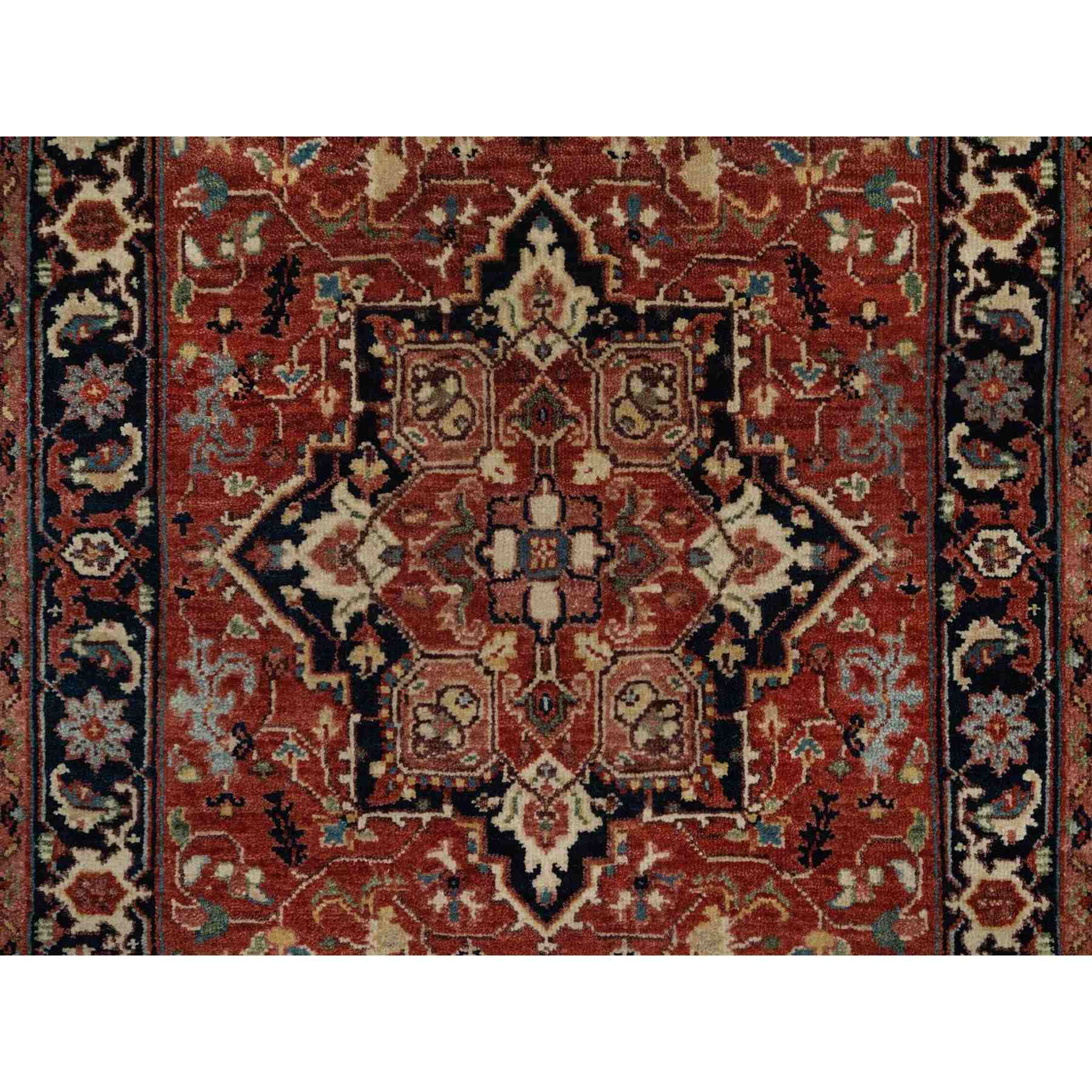 Heriz-Hand-Knotted-Rug-462015