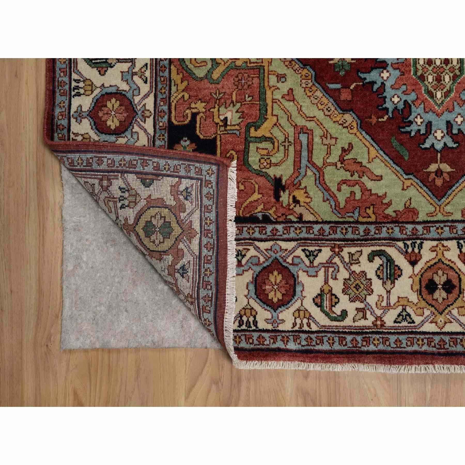 Heriz-Hand-Knotted-Rug-462035
