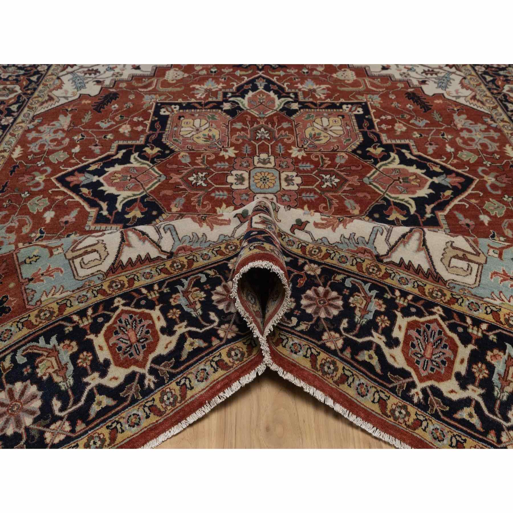 Heriz-Hand-Knotted-Rug-462050