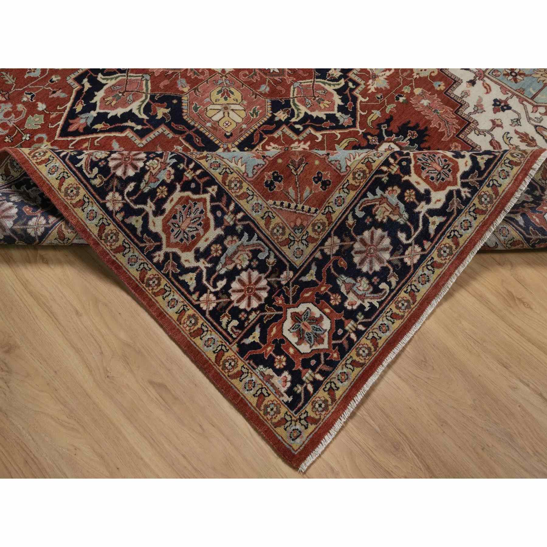 Heriz-Hand-Knotted-Rug-462050