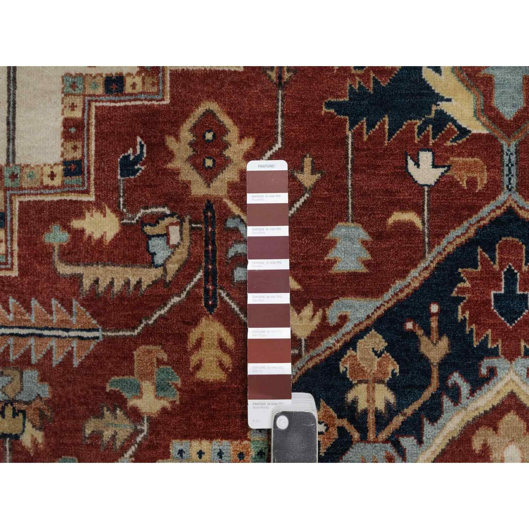 Heriz-Hand-Knotted-Rug-462055
