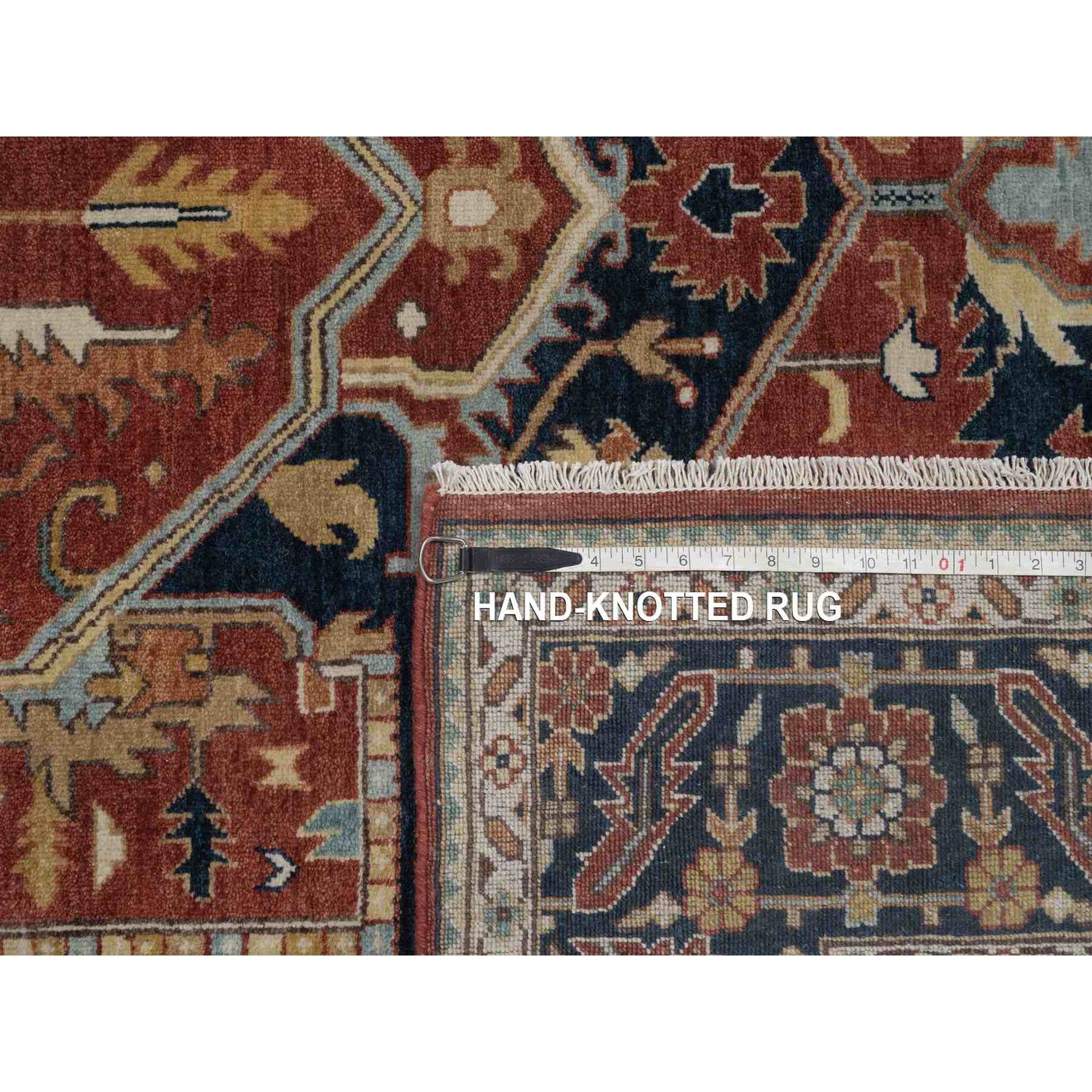 Heriz-Hand-Knotted-Rug-462055