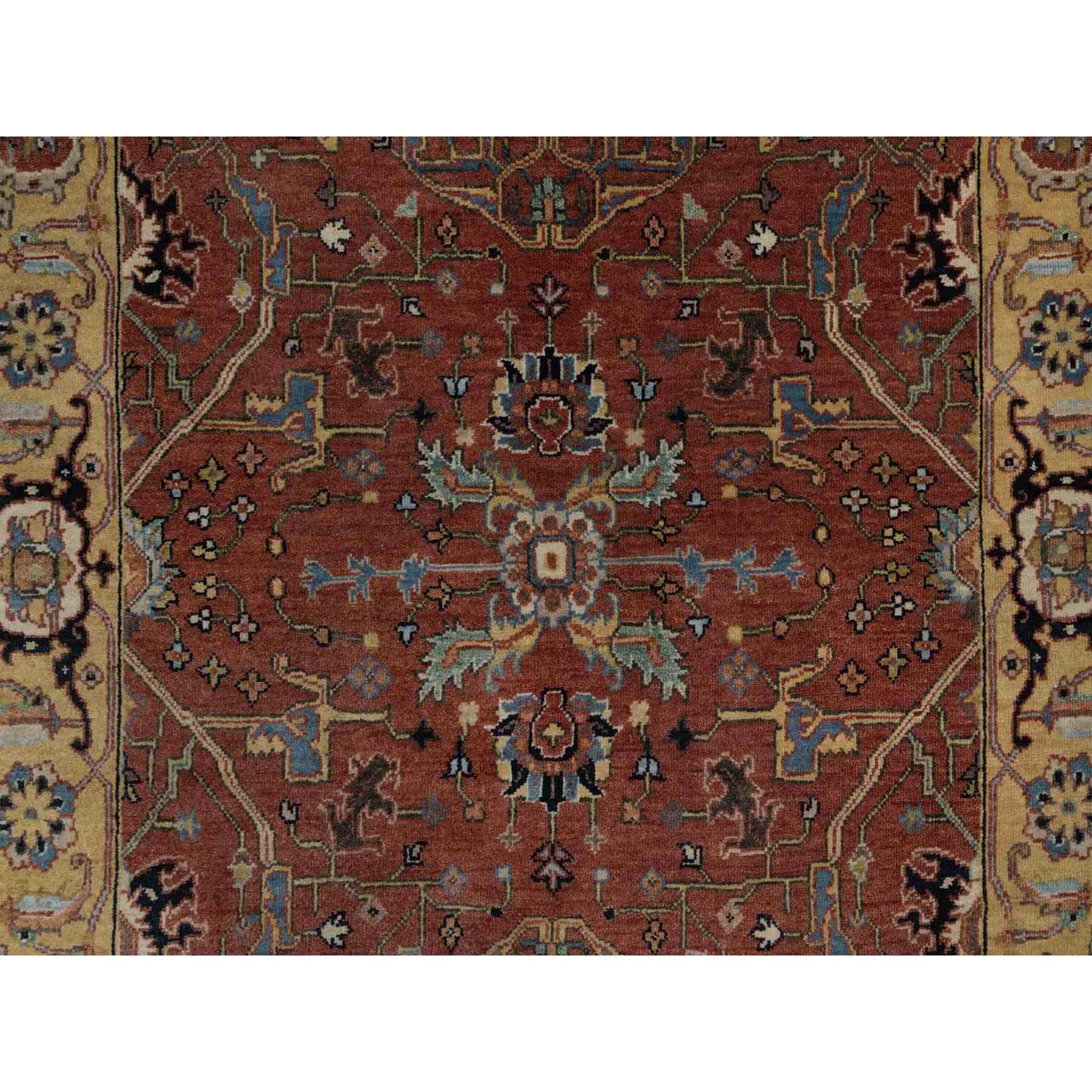 Heriz-Hand-Knotted-Rug-462070