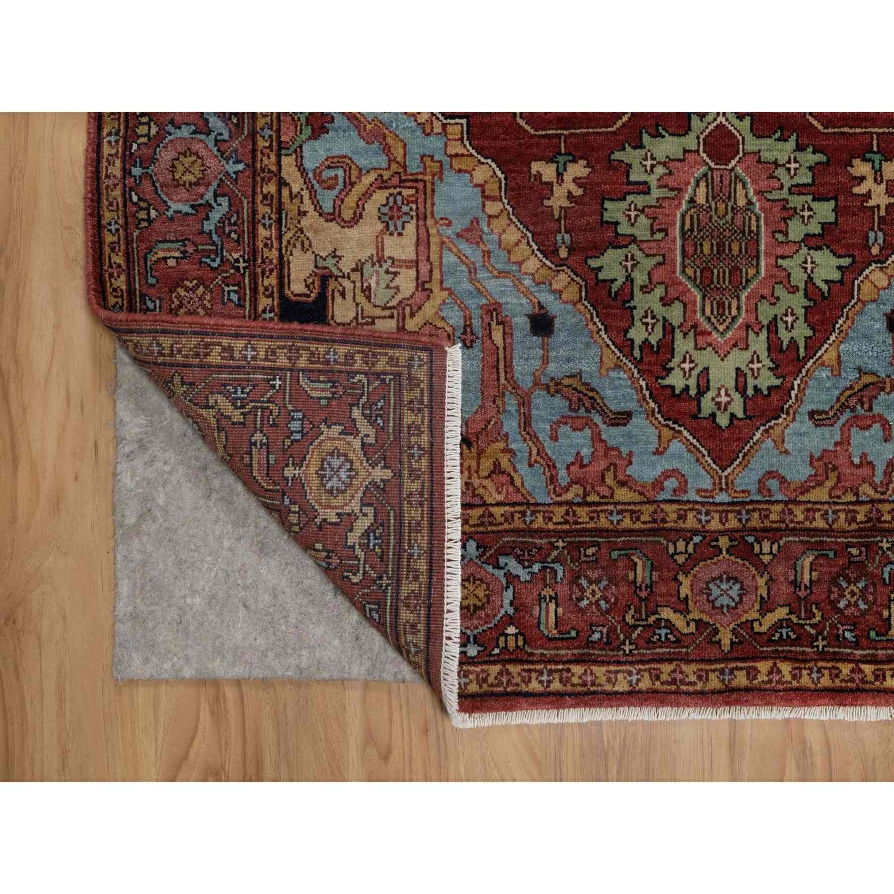 Heriz-Hand-Knotted-Rug-462075