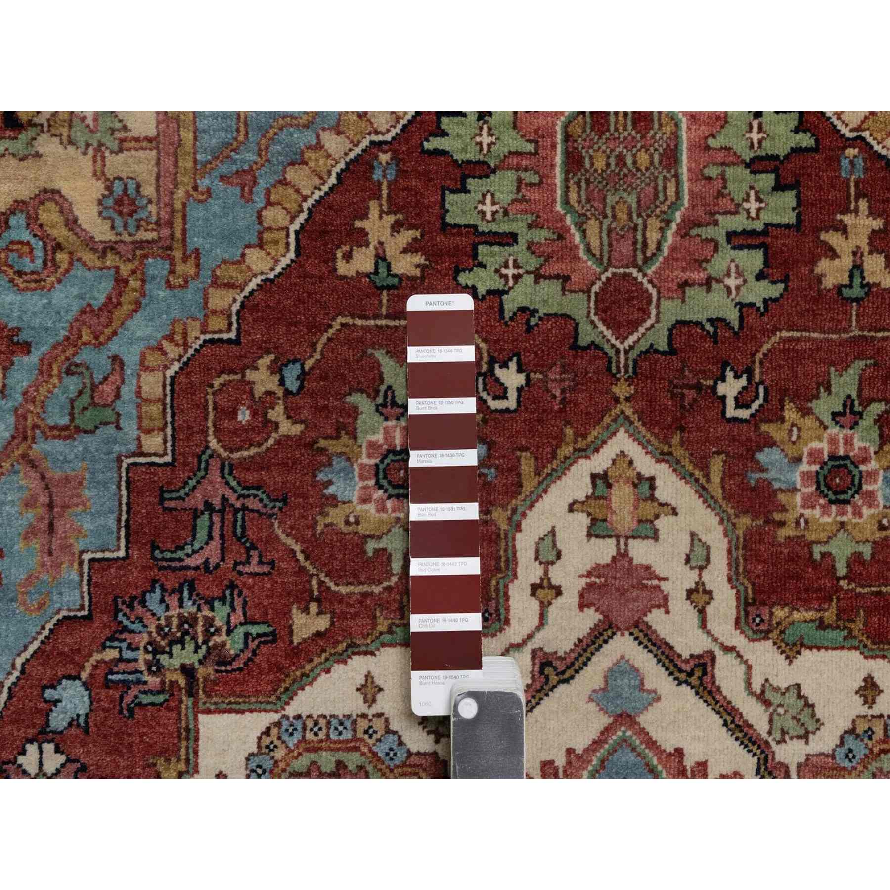 Heriz-Hand-Knotted-Rug-462075