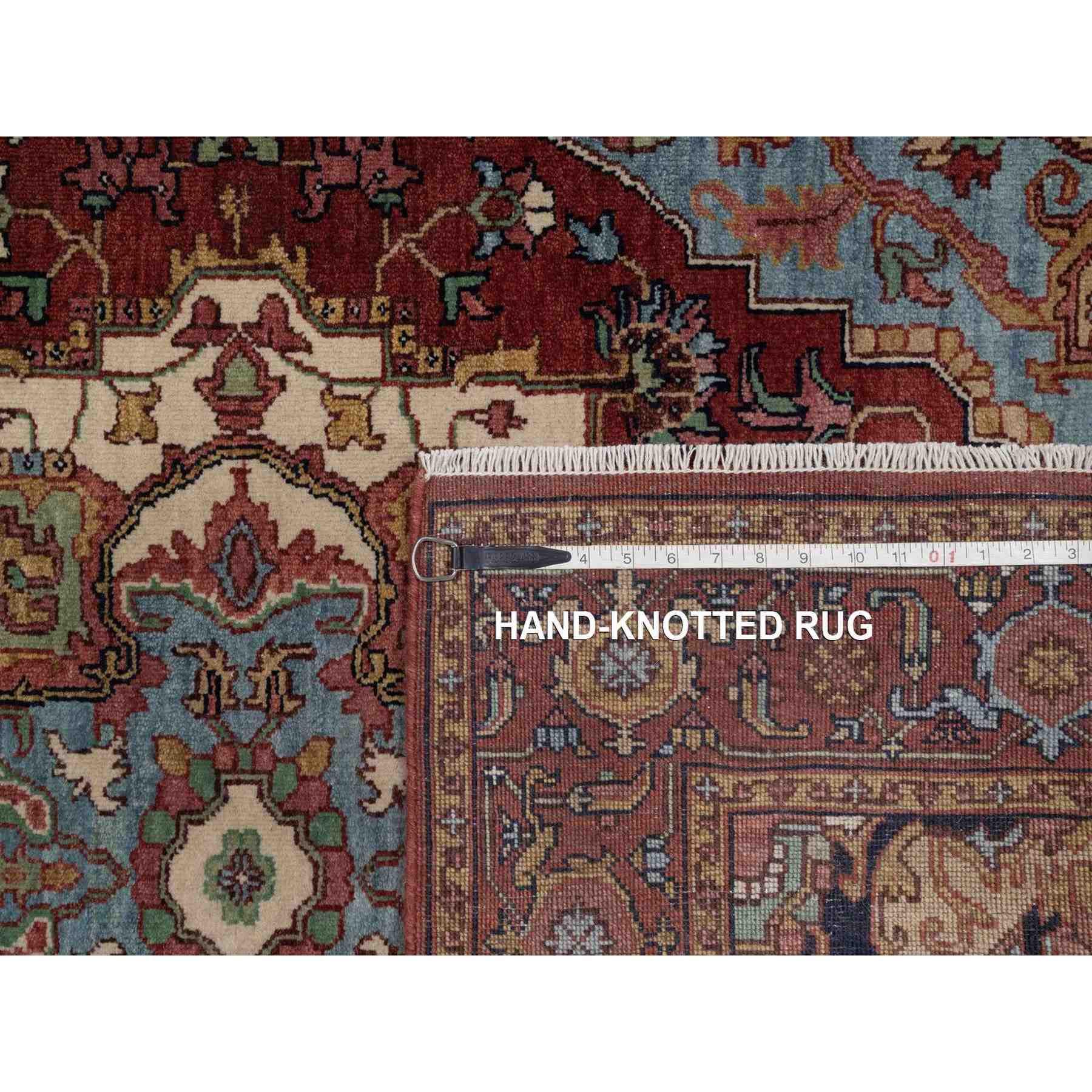 Heriz-Hand-Knotted-Rug-462075