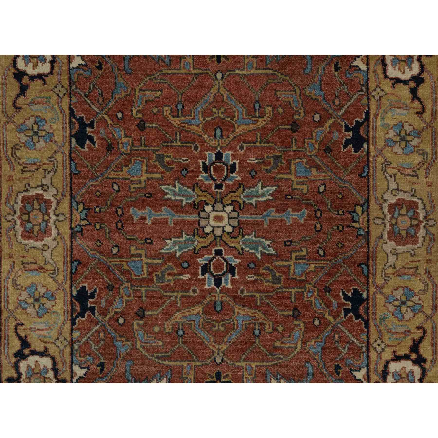 Heriz-Hand-Knotted-Rug-462085