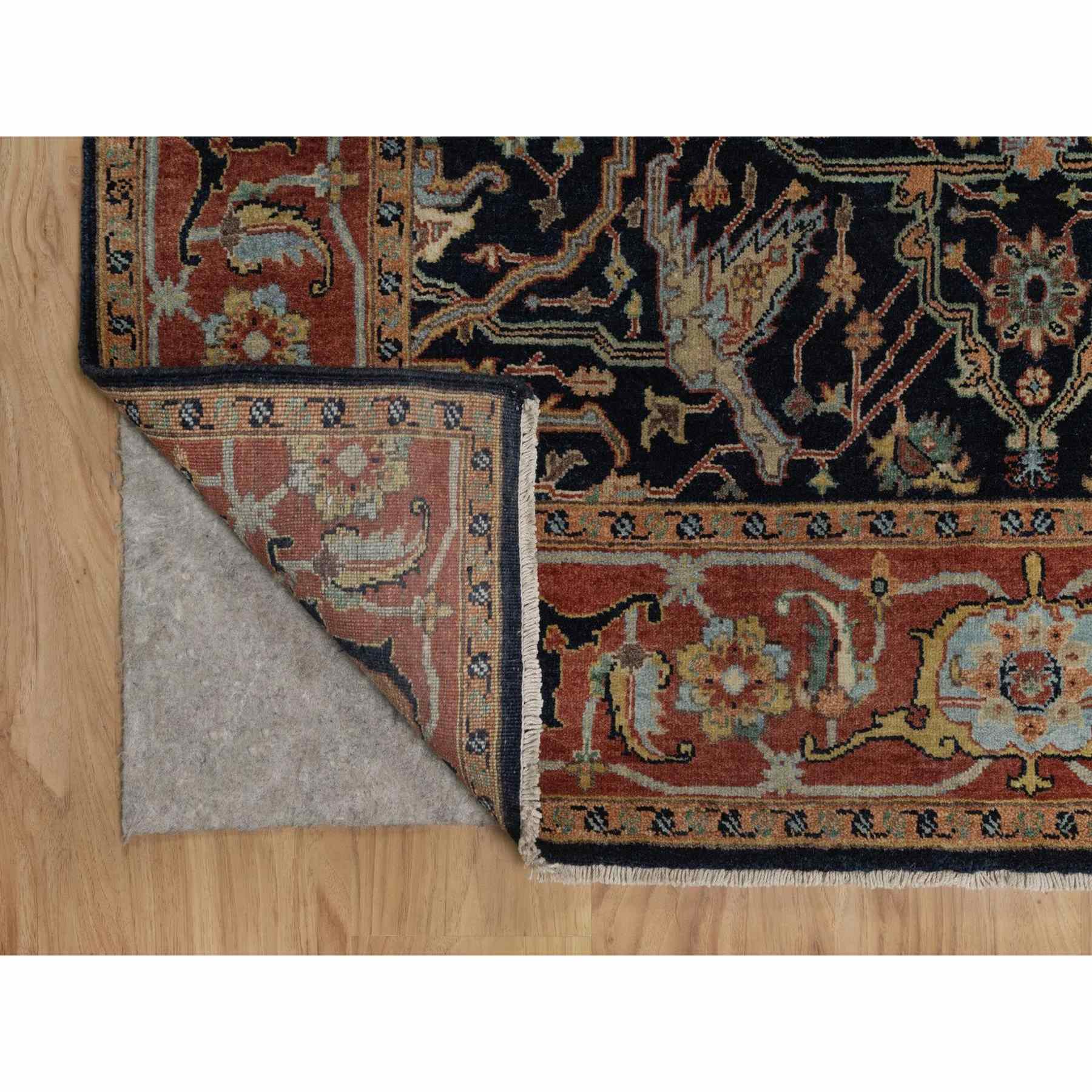Heriz-Hand-Knotted-Rug-462090