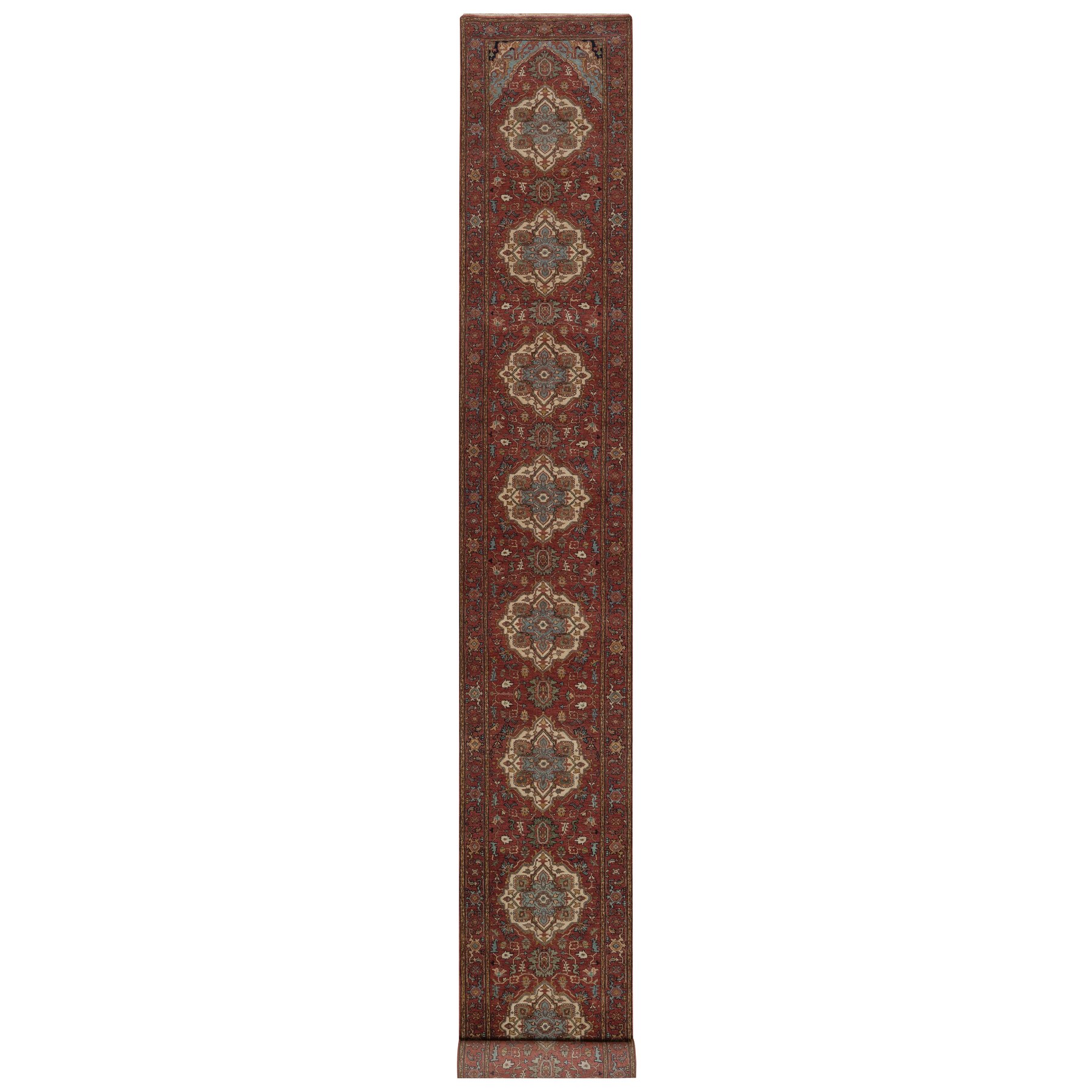 Heriz-Hand-Knotted-Rug-462100