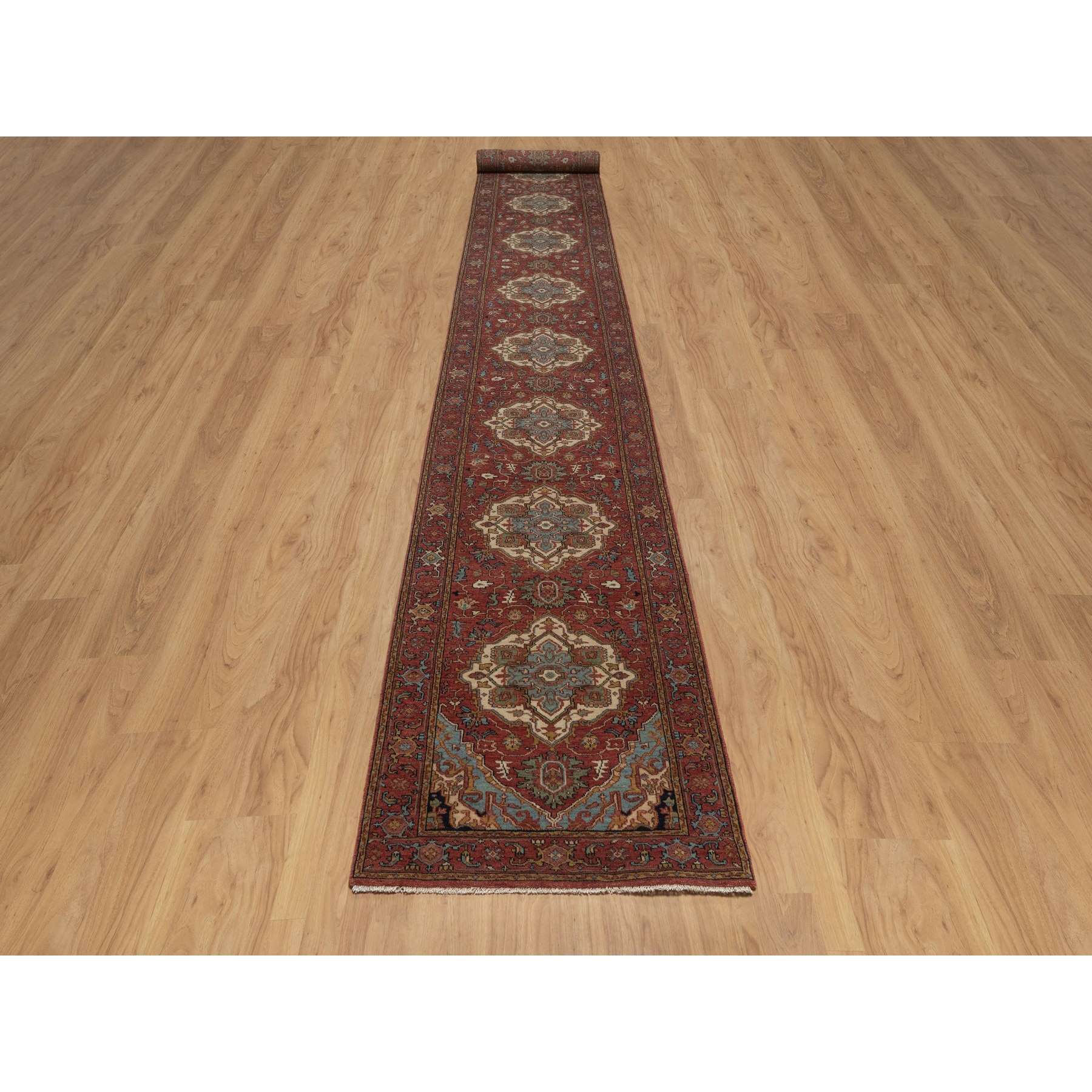 Heriz-Hand-Knotted-Rug-462100