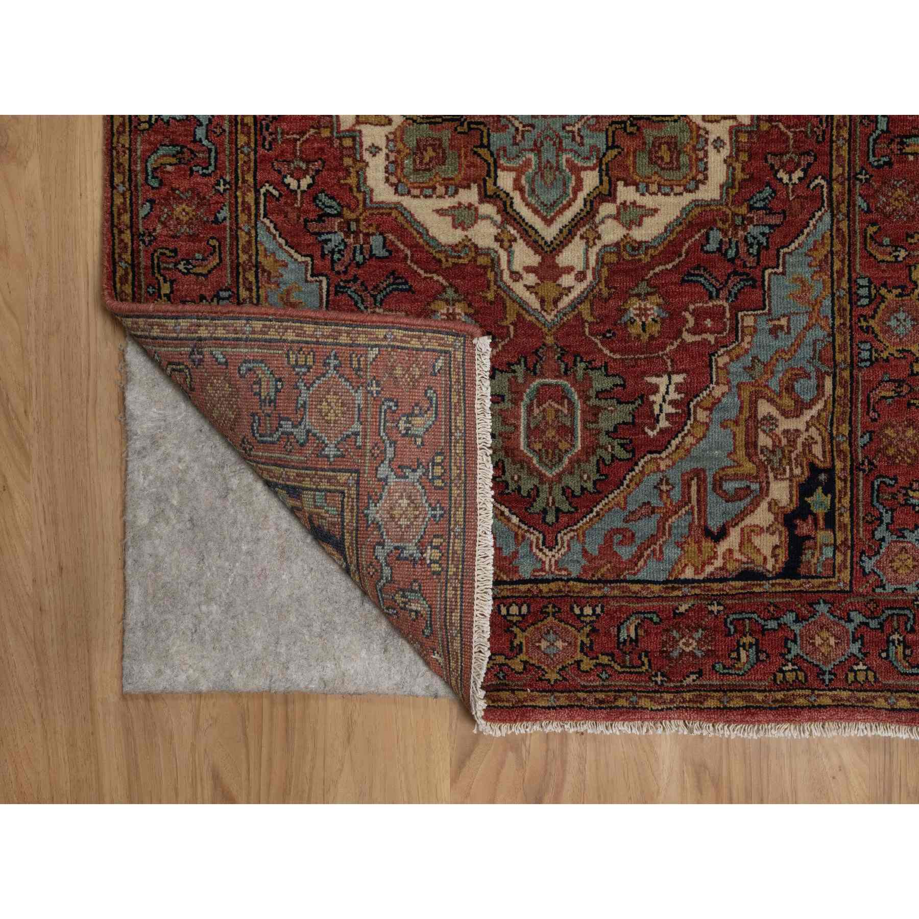 Heriz-Hand-Knotted-Rug-462100