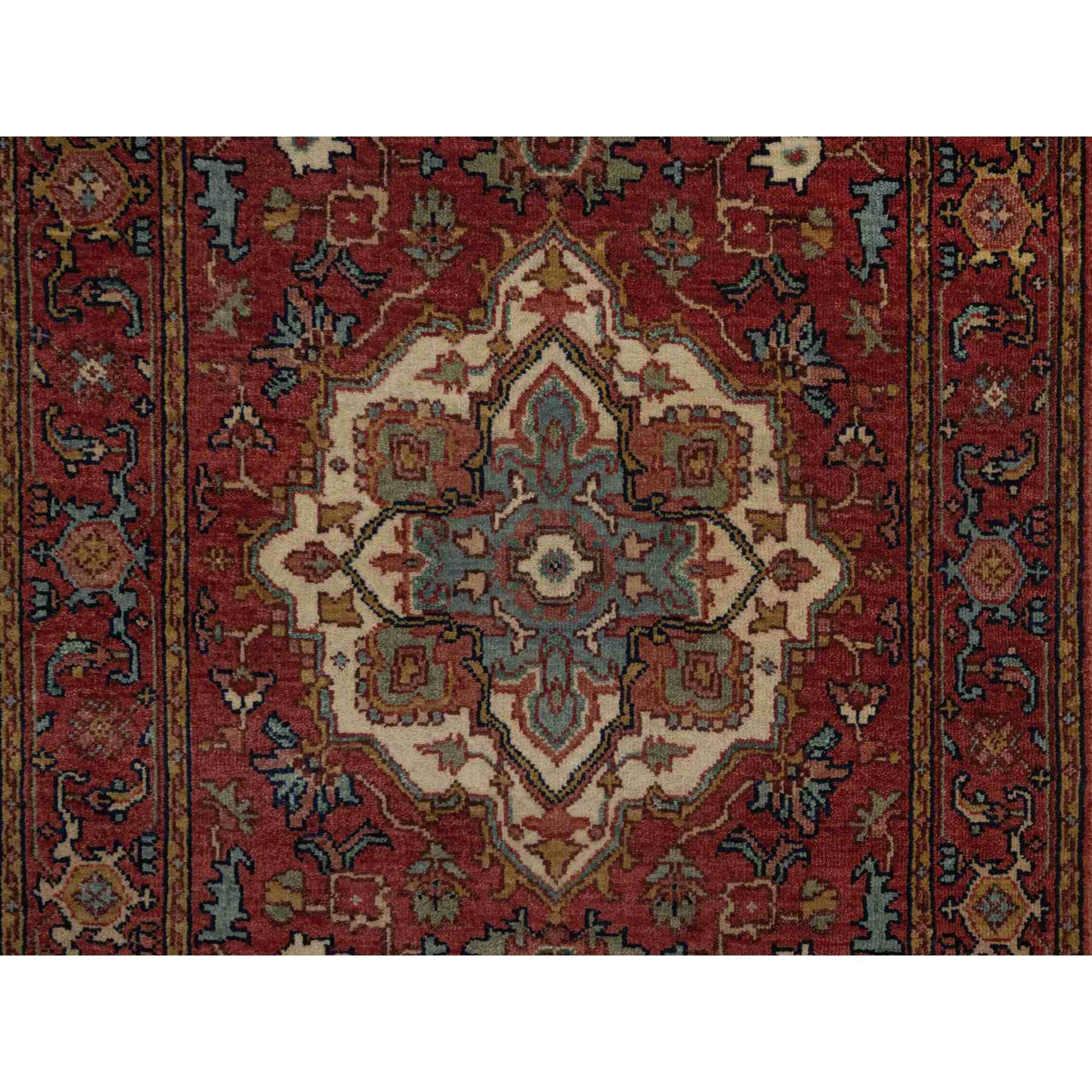 Heriz-Hand-Knotted-Rug-462100