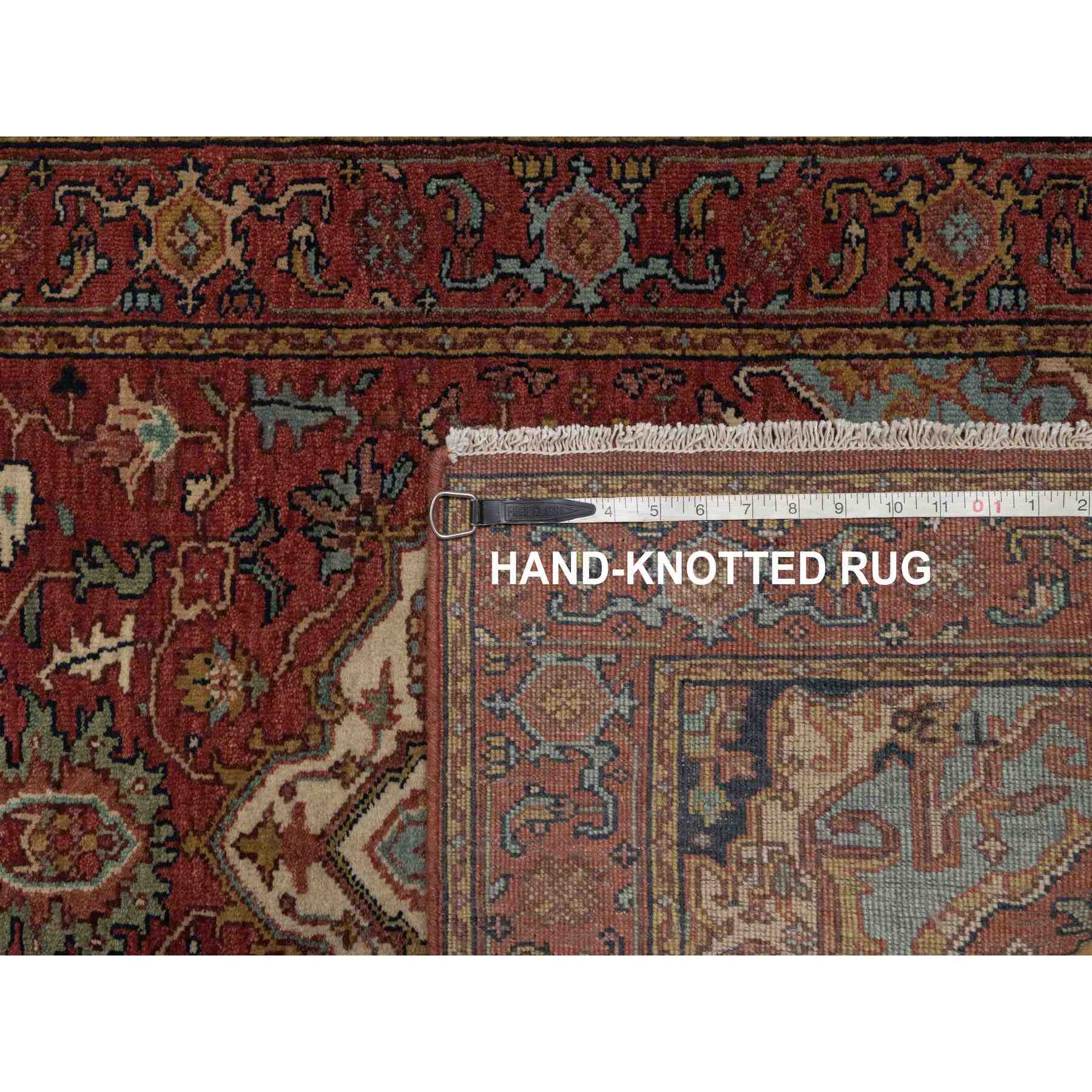 Heriz-Hand-Knotted-Rug-462100
